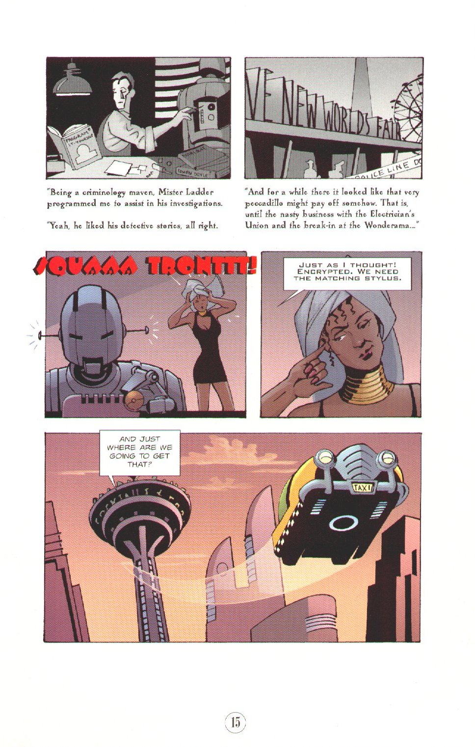 Read online Electropolis comic -  Issue #2 - 17