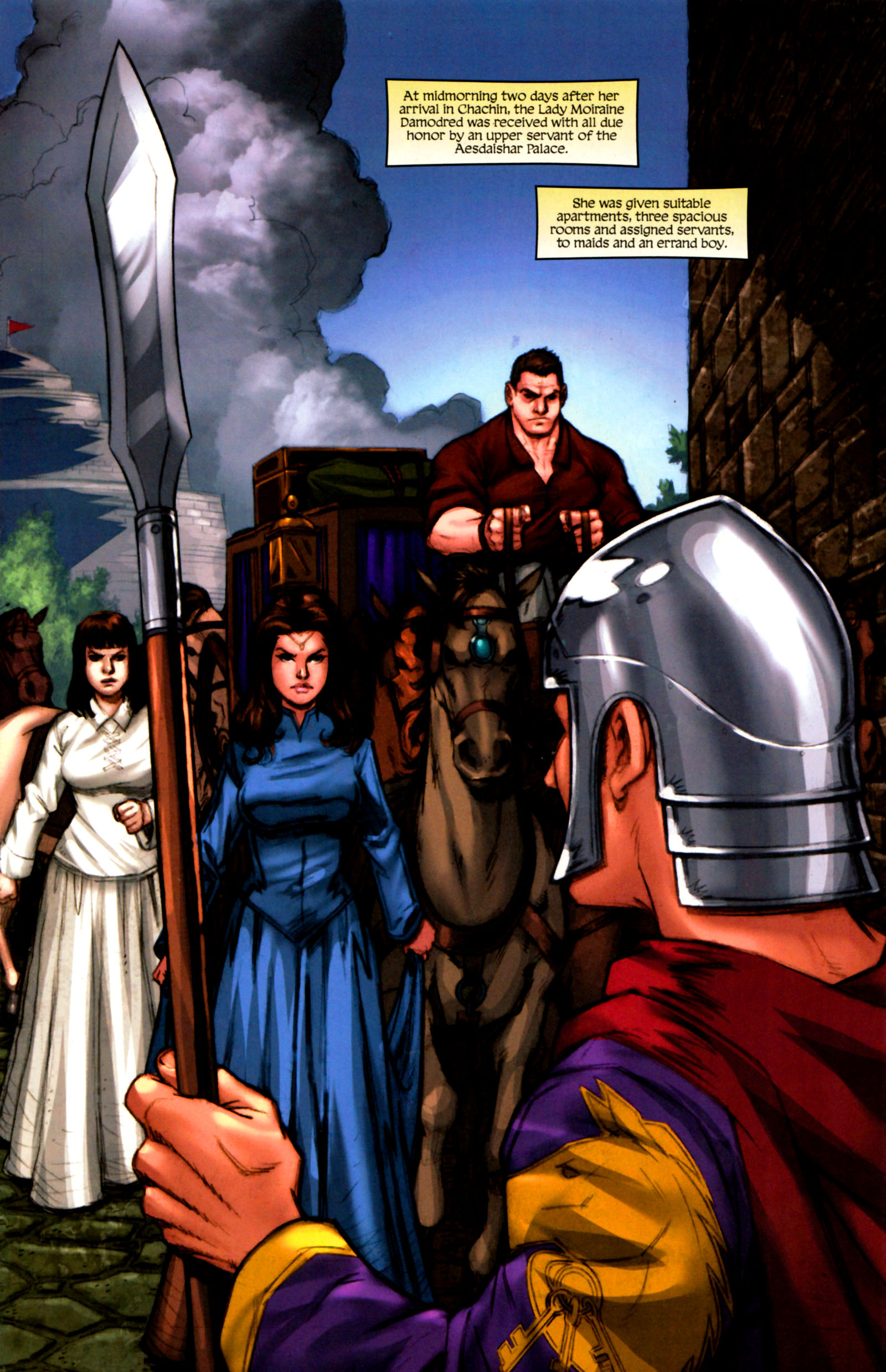 Read online Robert Jordan's The Wheel of Time: New Spring comic -  Issue #8 - 9