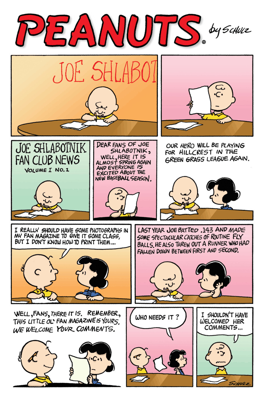 Read online Peanuts (2012) comic -  Issue #7 - 23