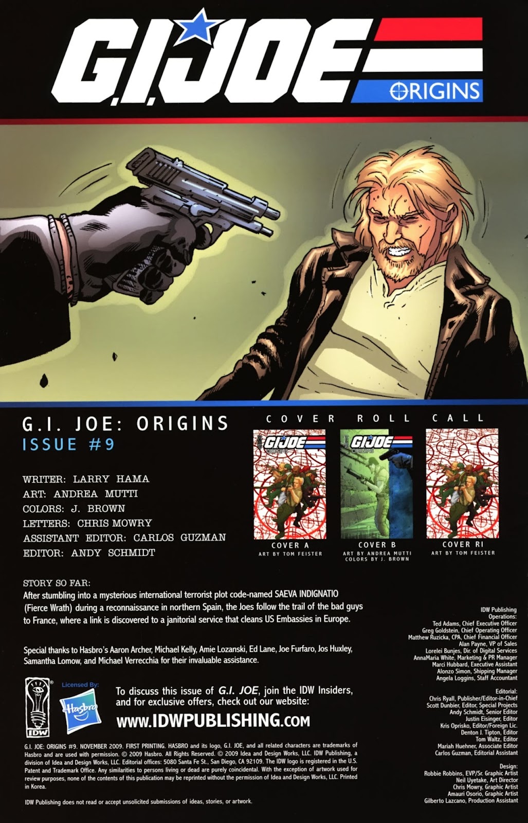 G.I. Joe: Origins issue 9 - Page 3
