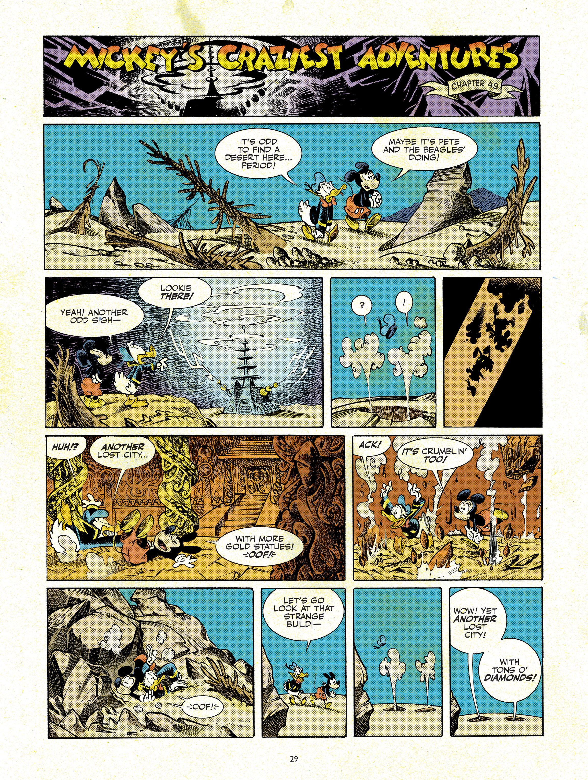 Read online Mickey's Craziest Adventures comic -  Issue # TPB - 29