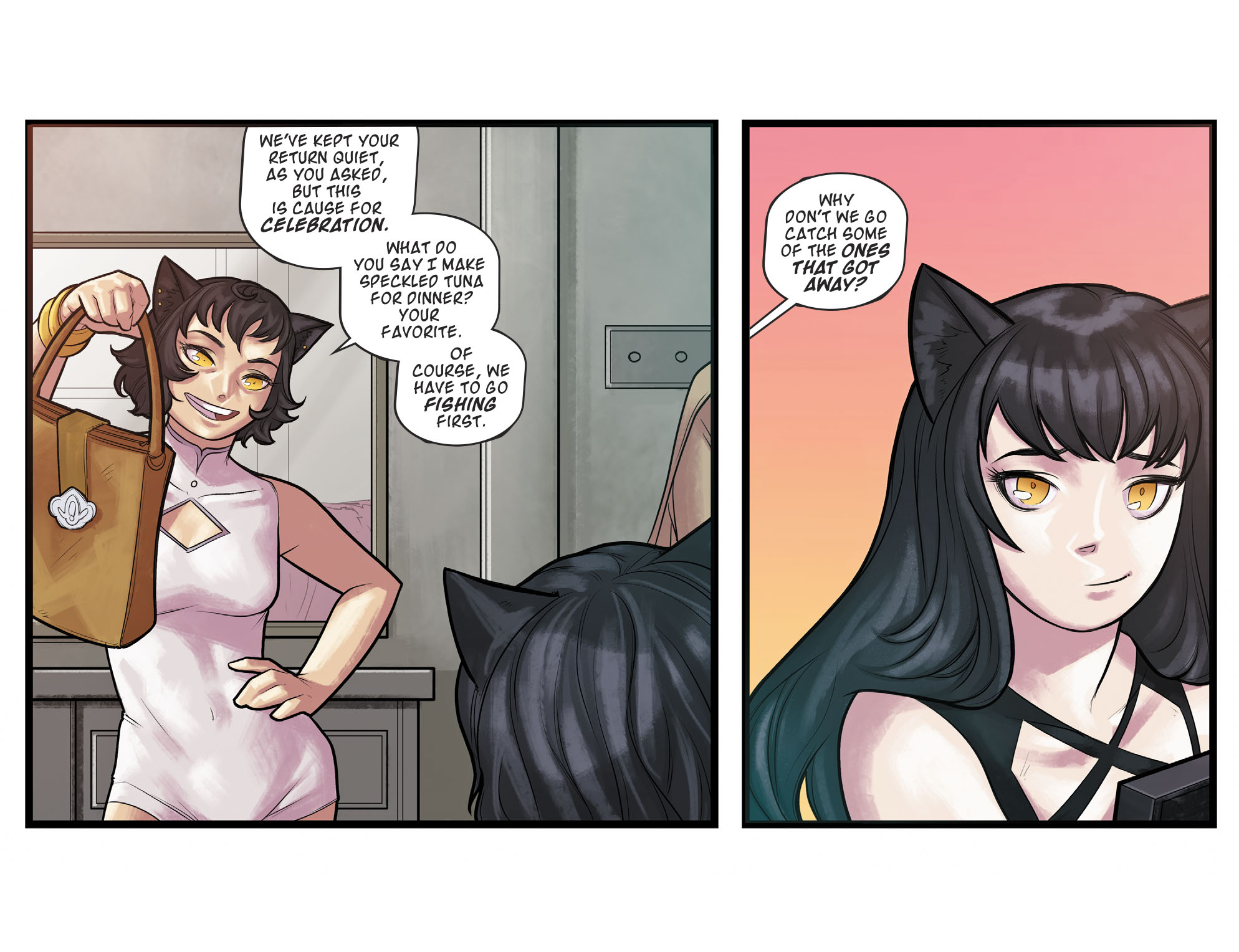 Read online RWBY comic -  Issue #8 - 9