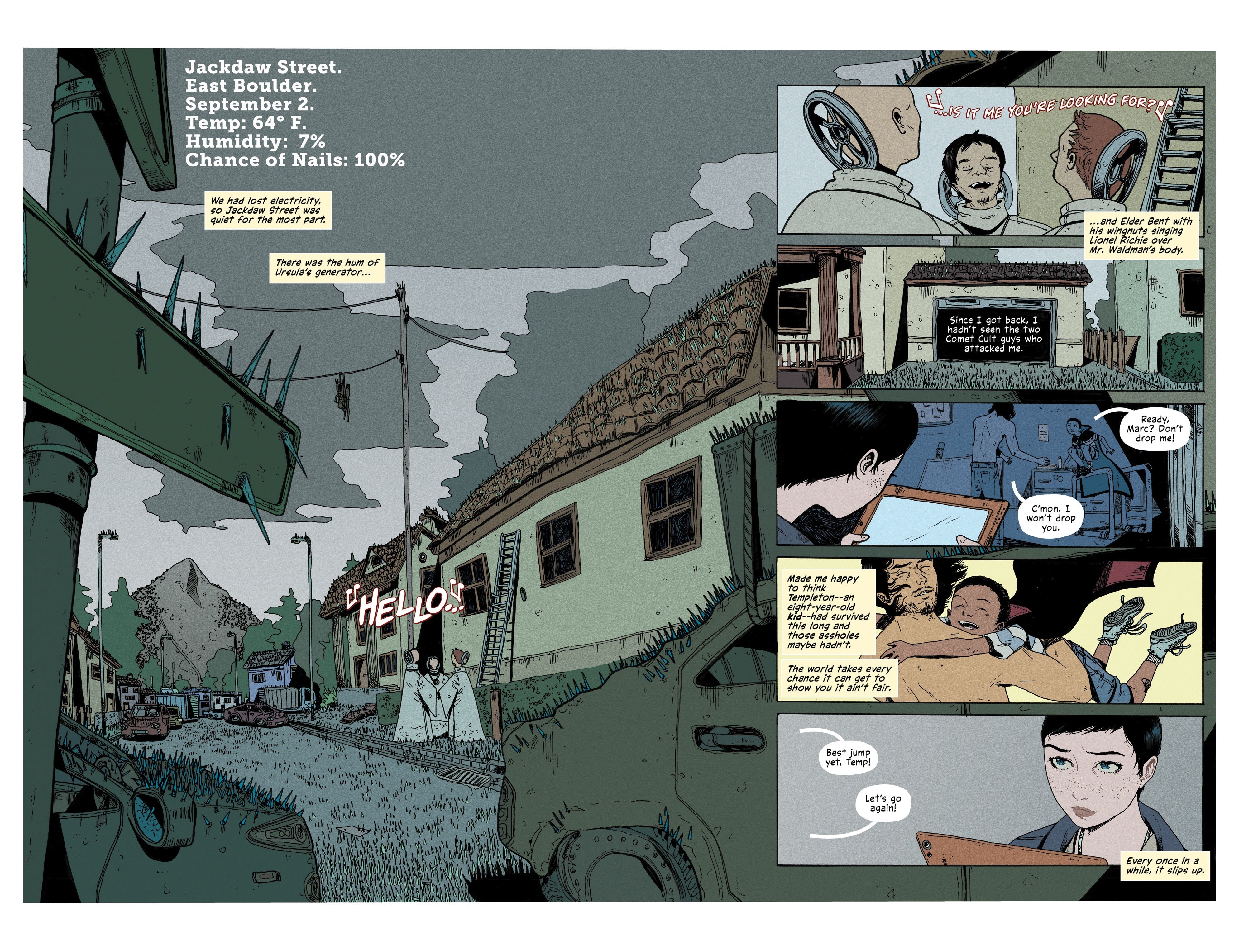Read online Joe Hill's Rain comic -  Issue #5 - 9