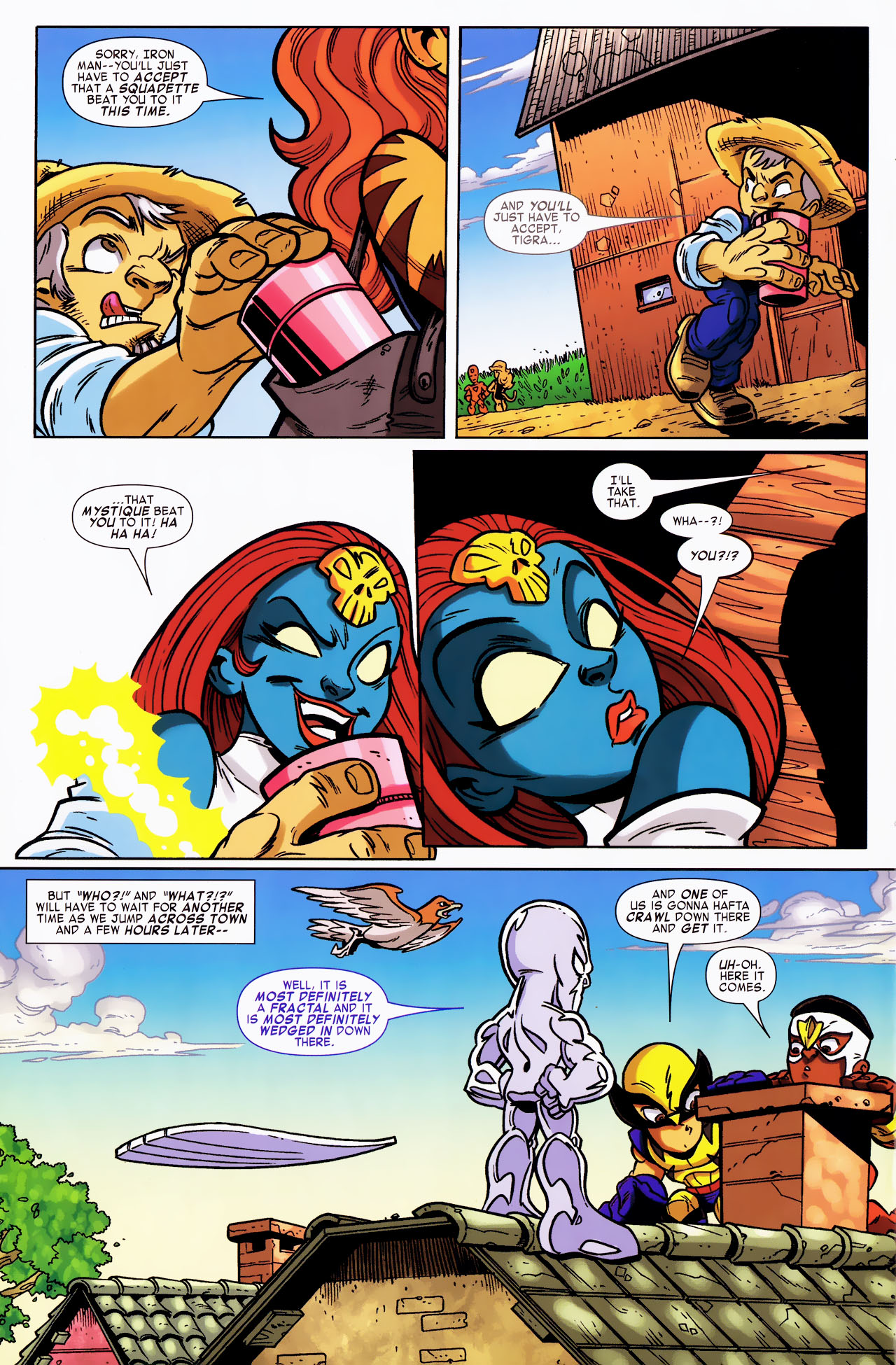 Read online Super Hero Squad comic -  Issue #9 - 10