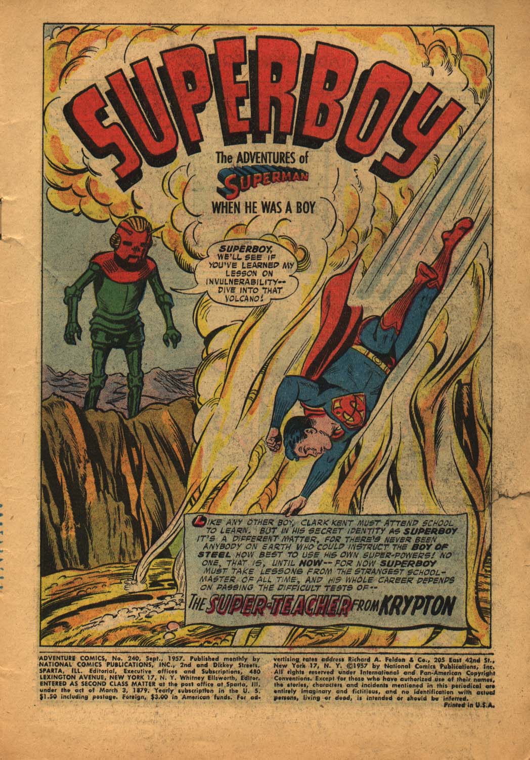 Adventure Comics (1938) issue 240 - Page 3
