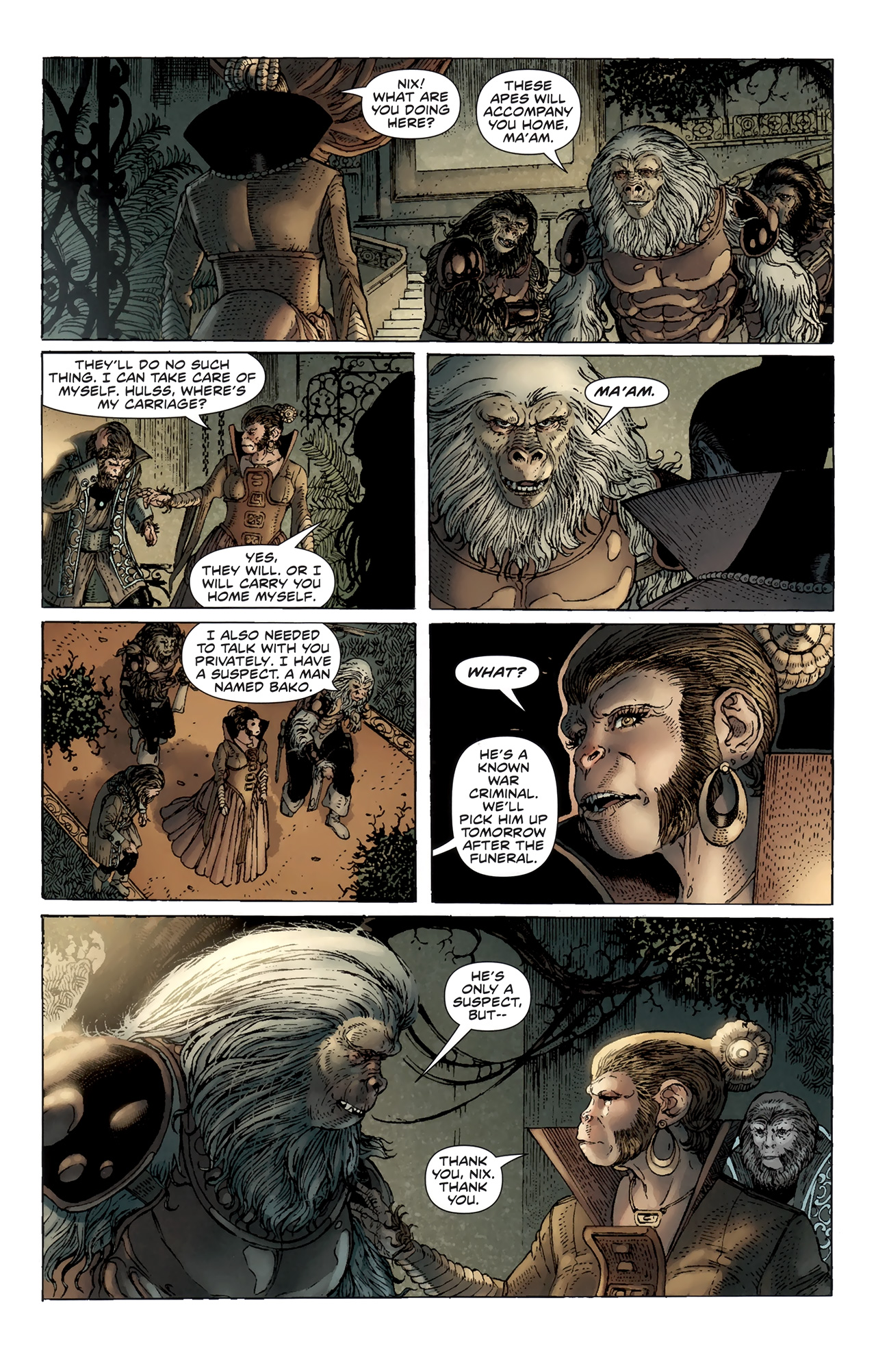 Read online Planet of the Apes (2011) comic -  Issue #3 - 16