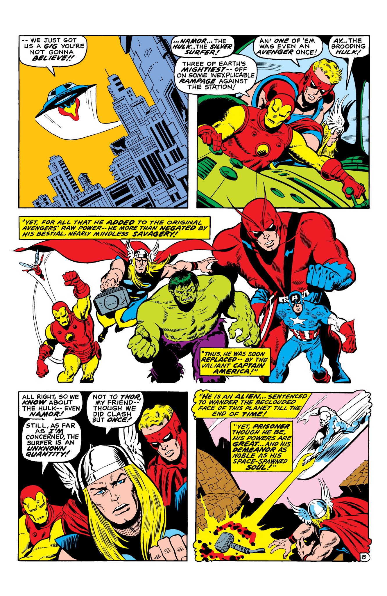 Read online Marvel Masterworks: The Defenders comic -  Issue # TPB 1 (Part 1) - 35