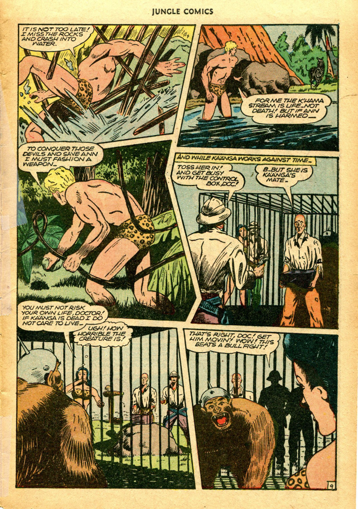 Read online Jungle Comics comic -  Issue #76 - 12