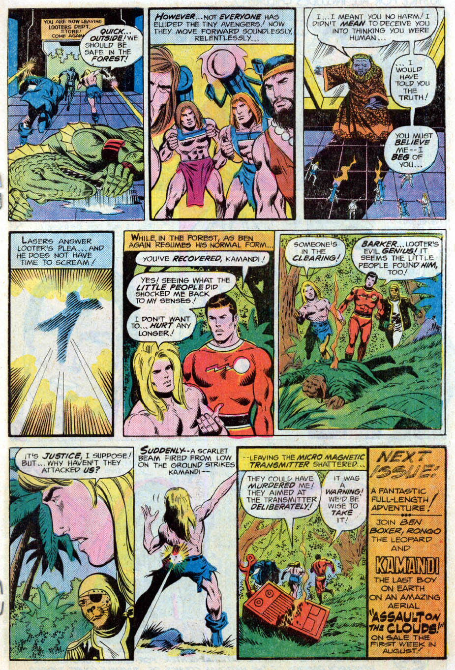 Read online Kamandi, The Last Boy On Earth comic -  Issue #46 - 11