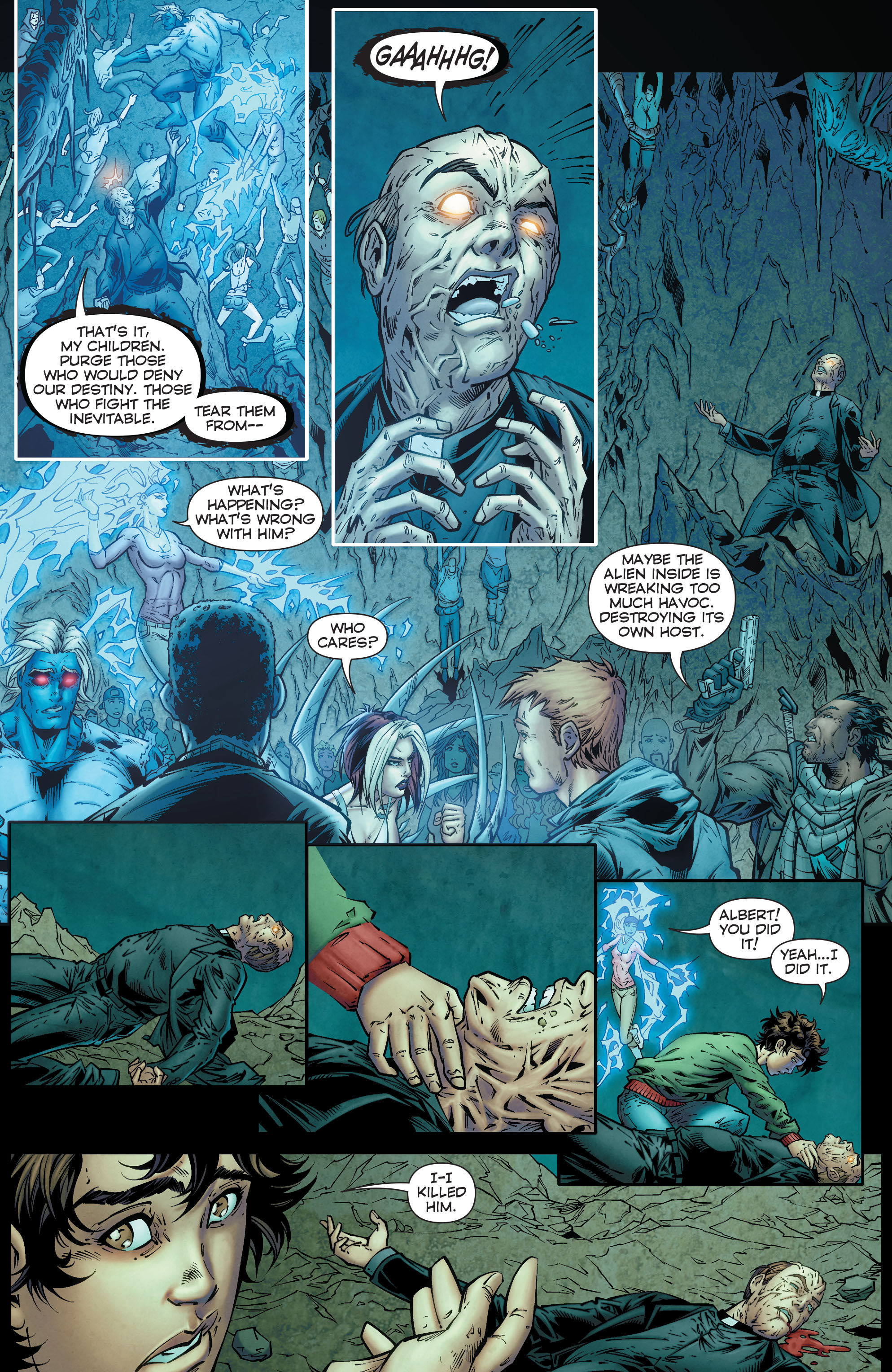 Read online Bloodlines (2016) comic -  Issue #6 - 7