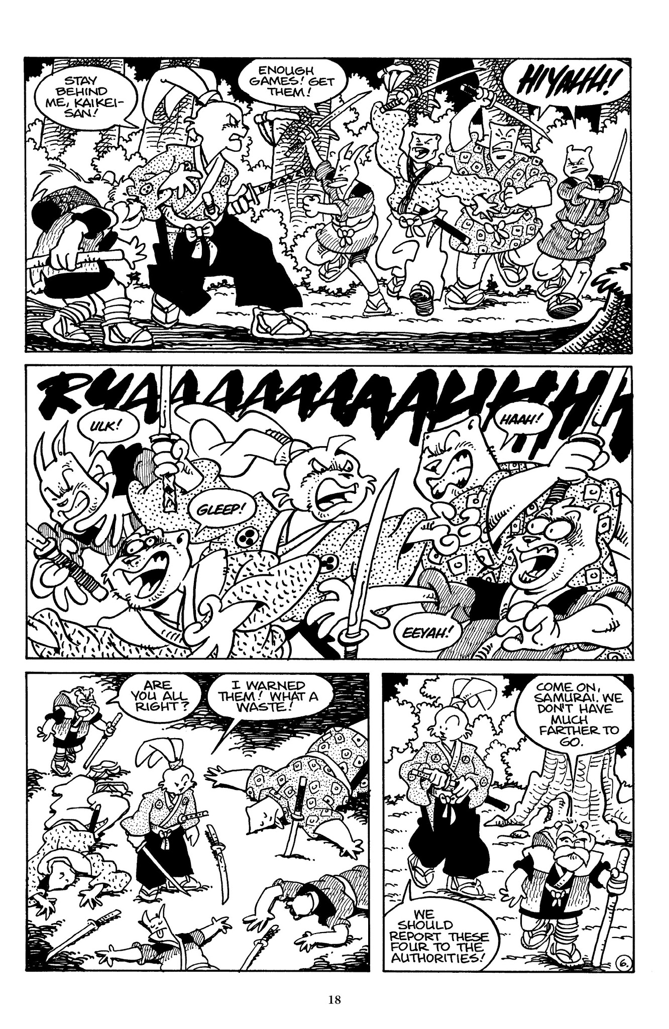 Read online The Usagi Yojimbo Saga comic -  Issue # TPB 3 - 18