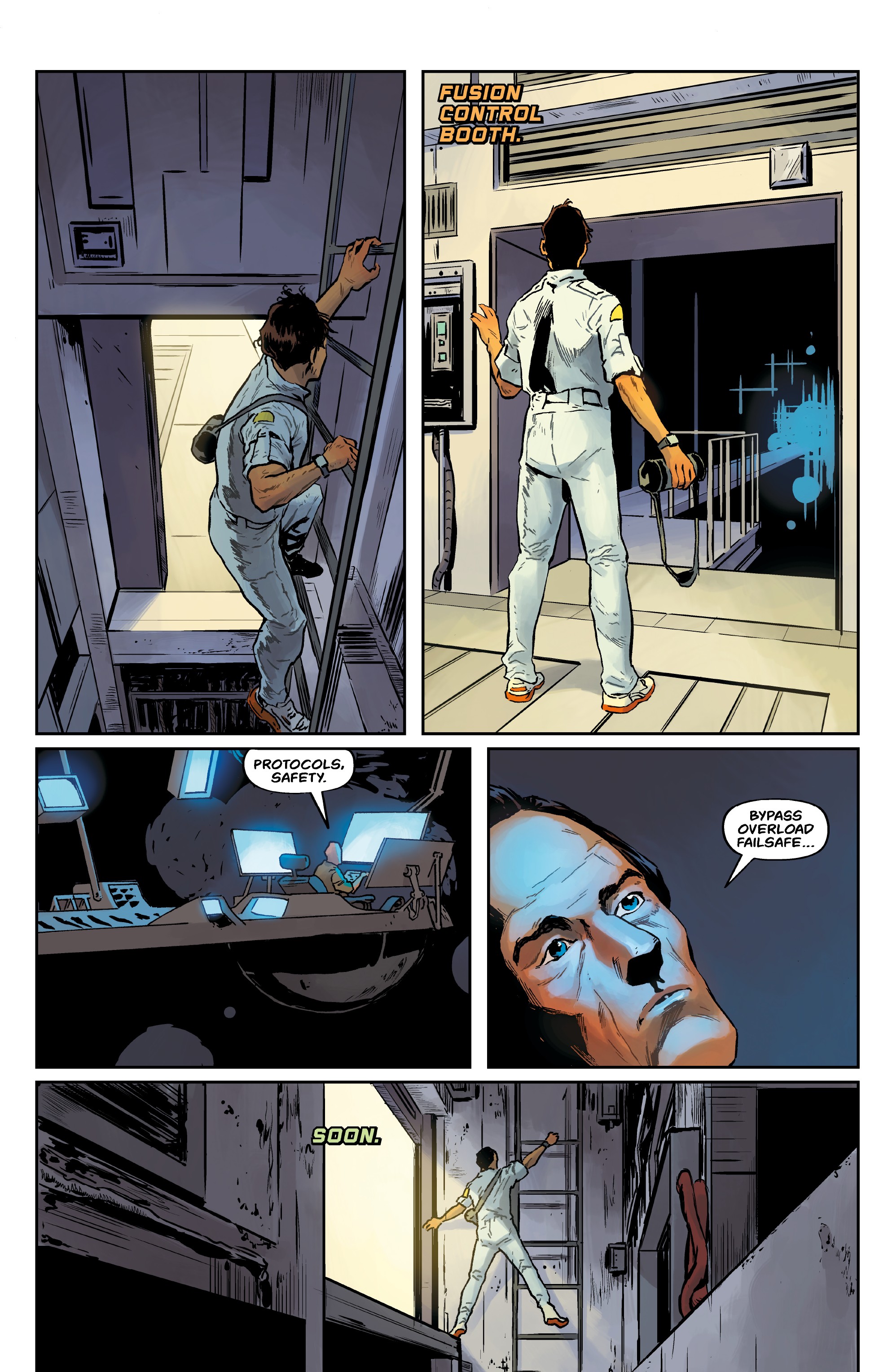 Read online William Gibson's Alien 3 comic -  Issue #5 - 5