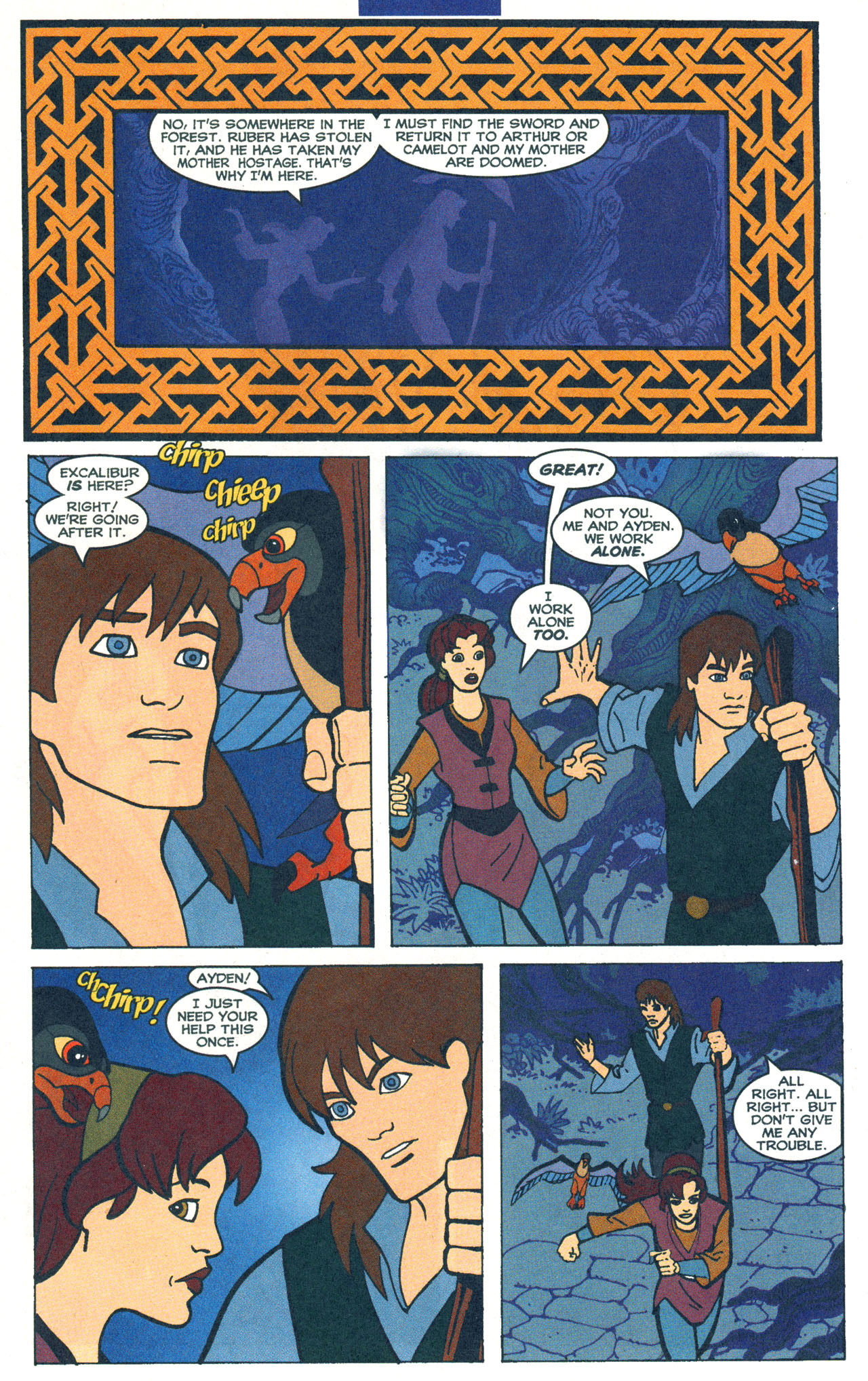 Read online Quest For Camelot comic -  Issue # Full - 19