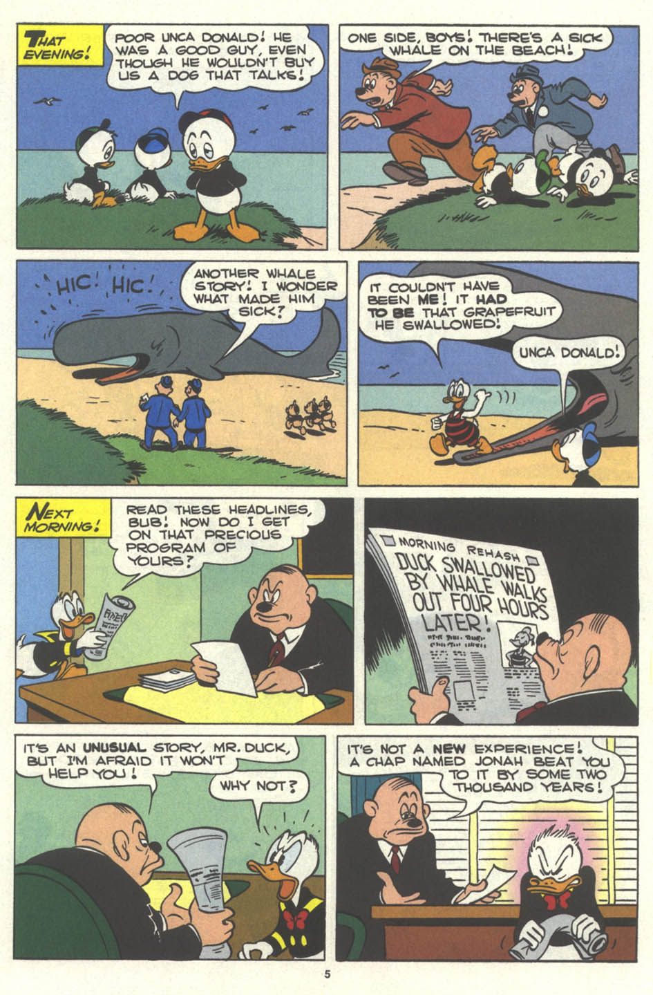 Read online Walt Disney's Comics and Stories comic -  Issue #573 - 6