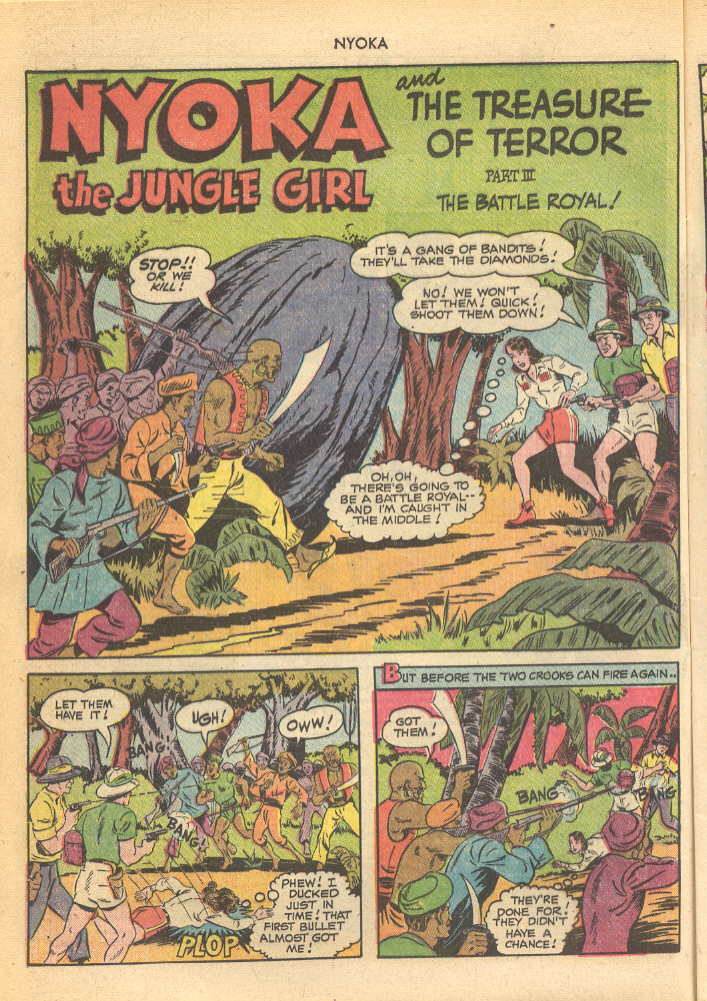 Read online Nyoka the Jungle Girl (1945) comic -  Issue #49 - 16