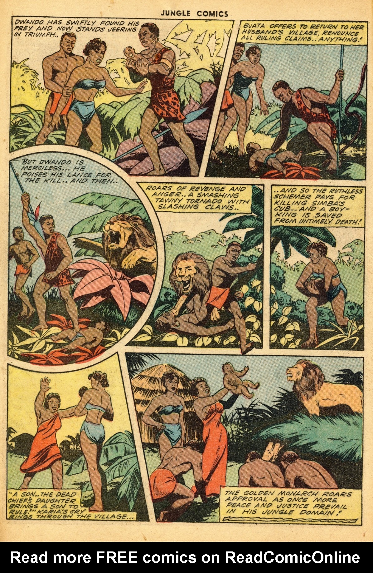Read online Jungle Comics comic -  Issue #51 - 20
