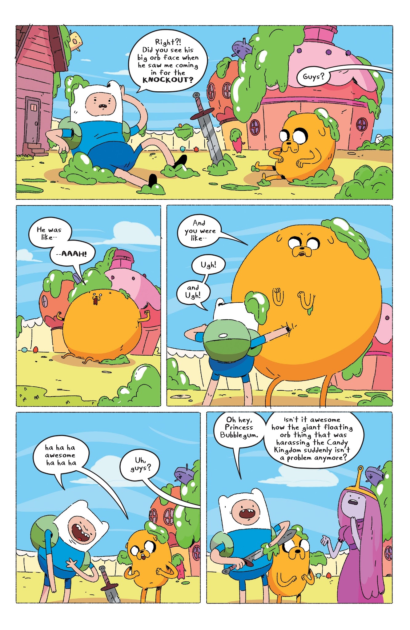 Read online Adventure Time comic -  Issue #70 - 4