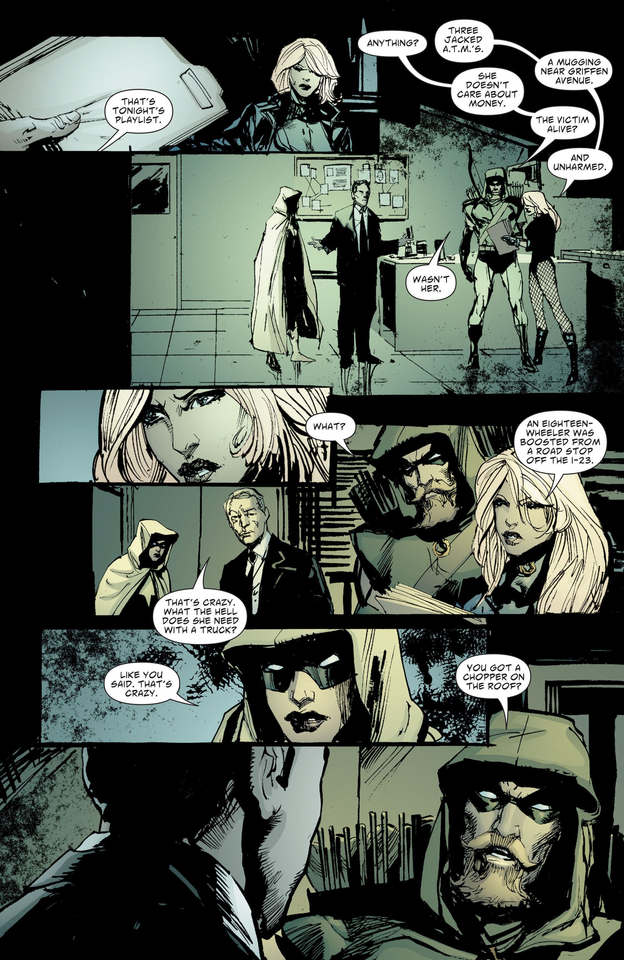 Read online Green Arrow/Black Canary comic -  Issue #29 - 11
