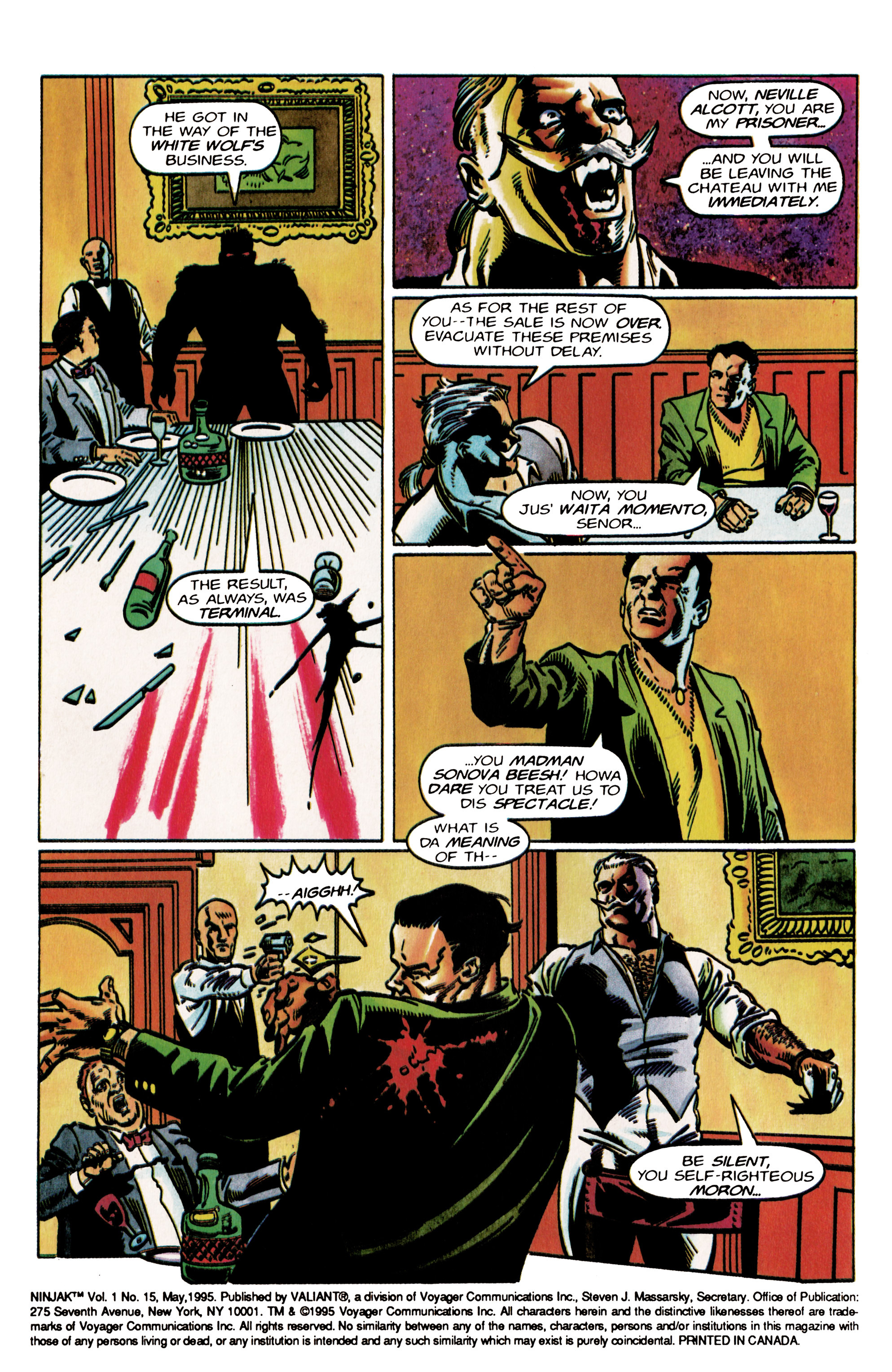 Read online Ninjak (1994) comic -  Issue #15 - 3