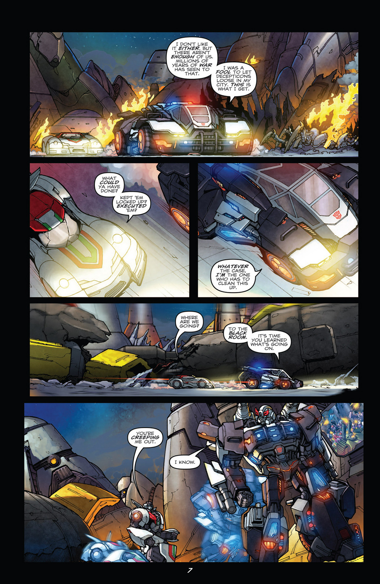 Read online Transformers: Robots In Disguise (2012) comic -  Issue #13 - 9