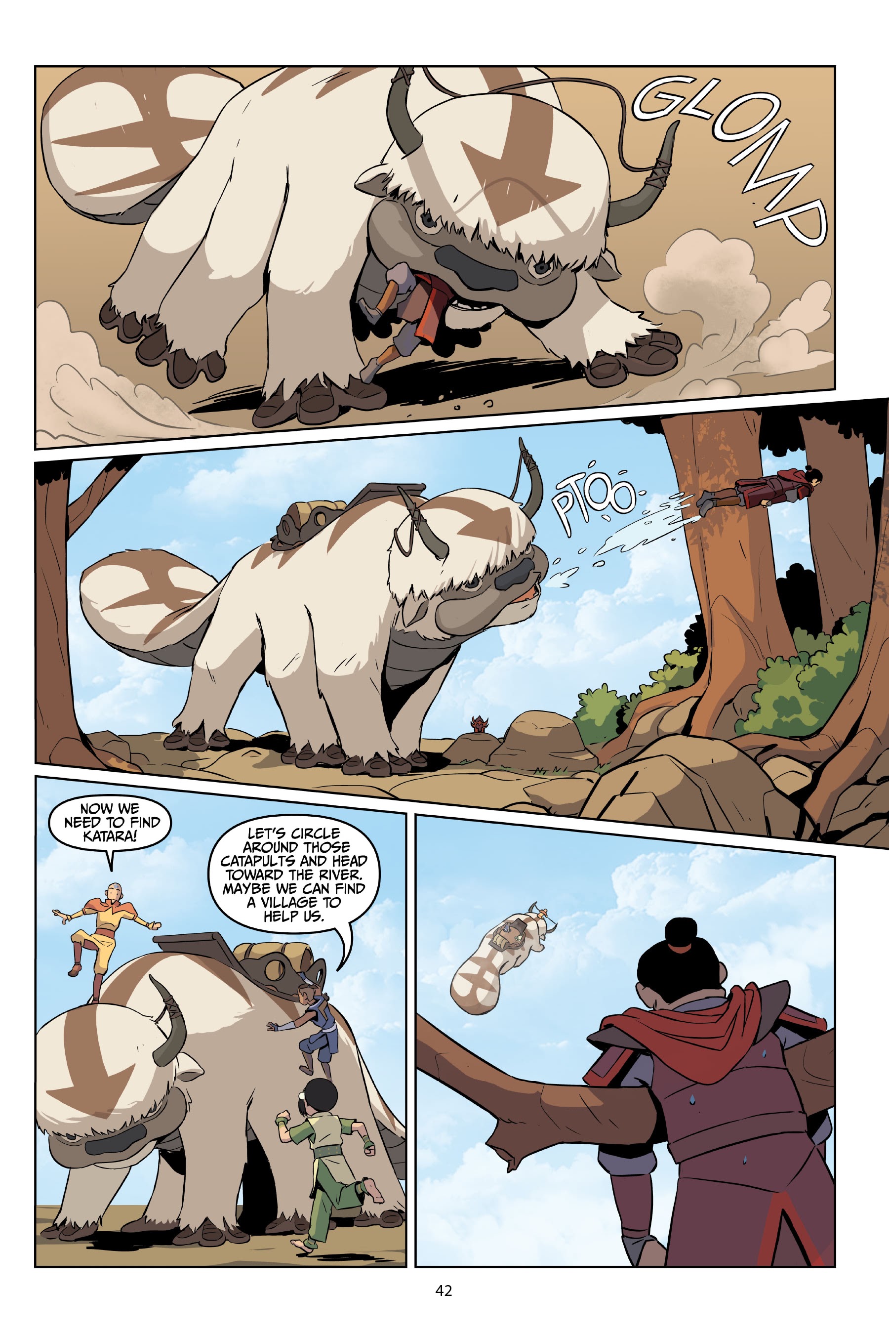 Read online Avatar: The Last Airbender—Katara and the Pirate's Silver comic -  Issue # TPB - 43