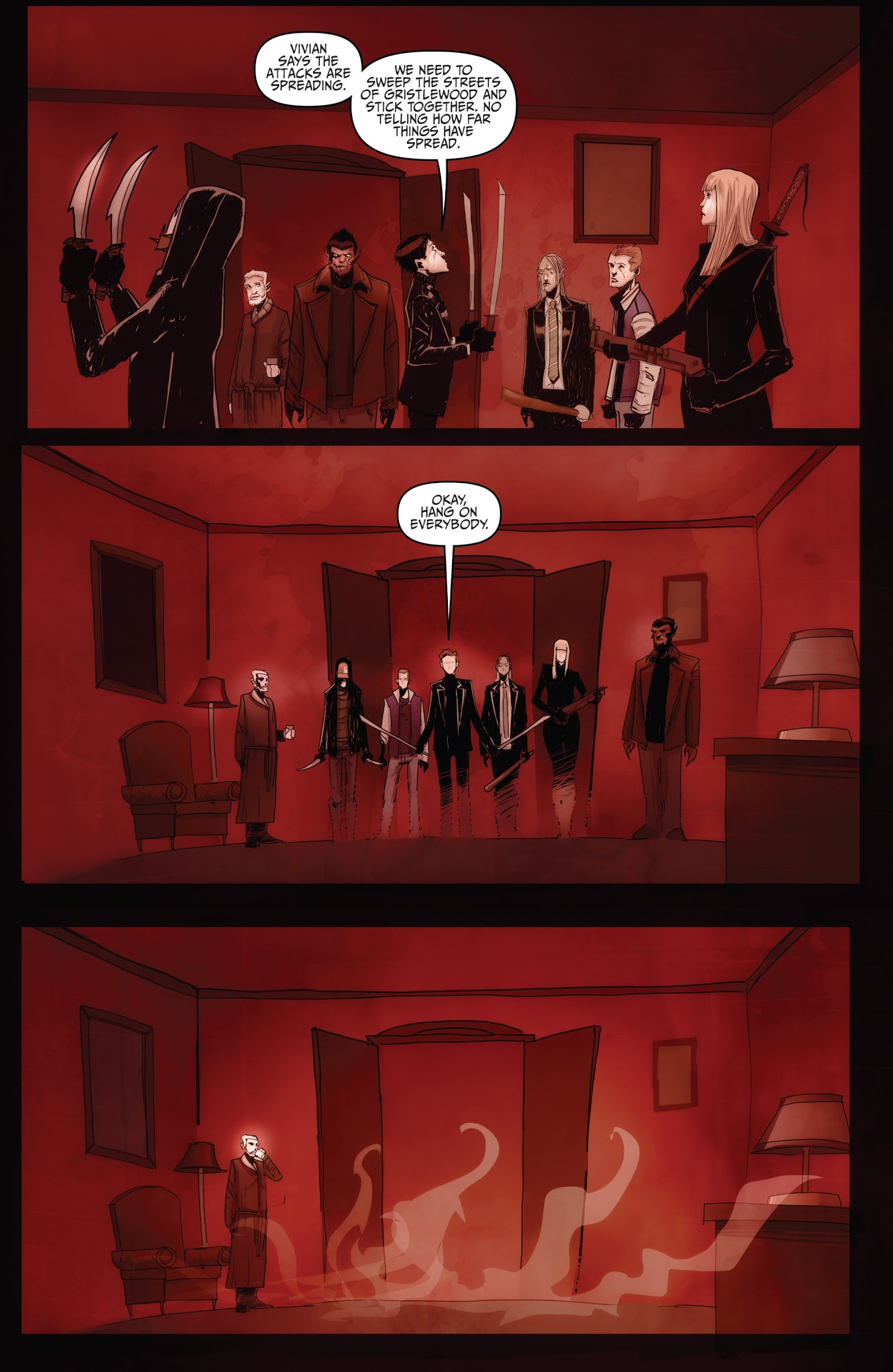 Read online October Faction: Supernatural Dreams comic -  Issue #2 - 21