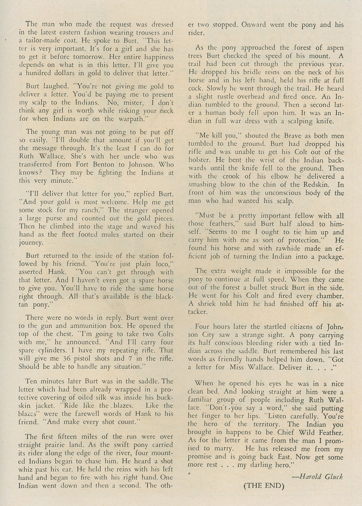 Read online Cowboy Western Comics (1948) comic -  Issue #31 - 35