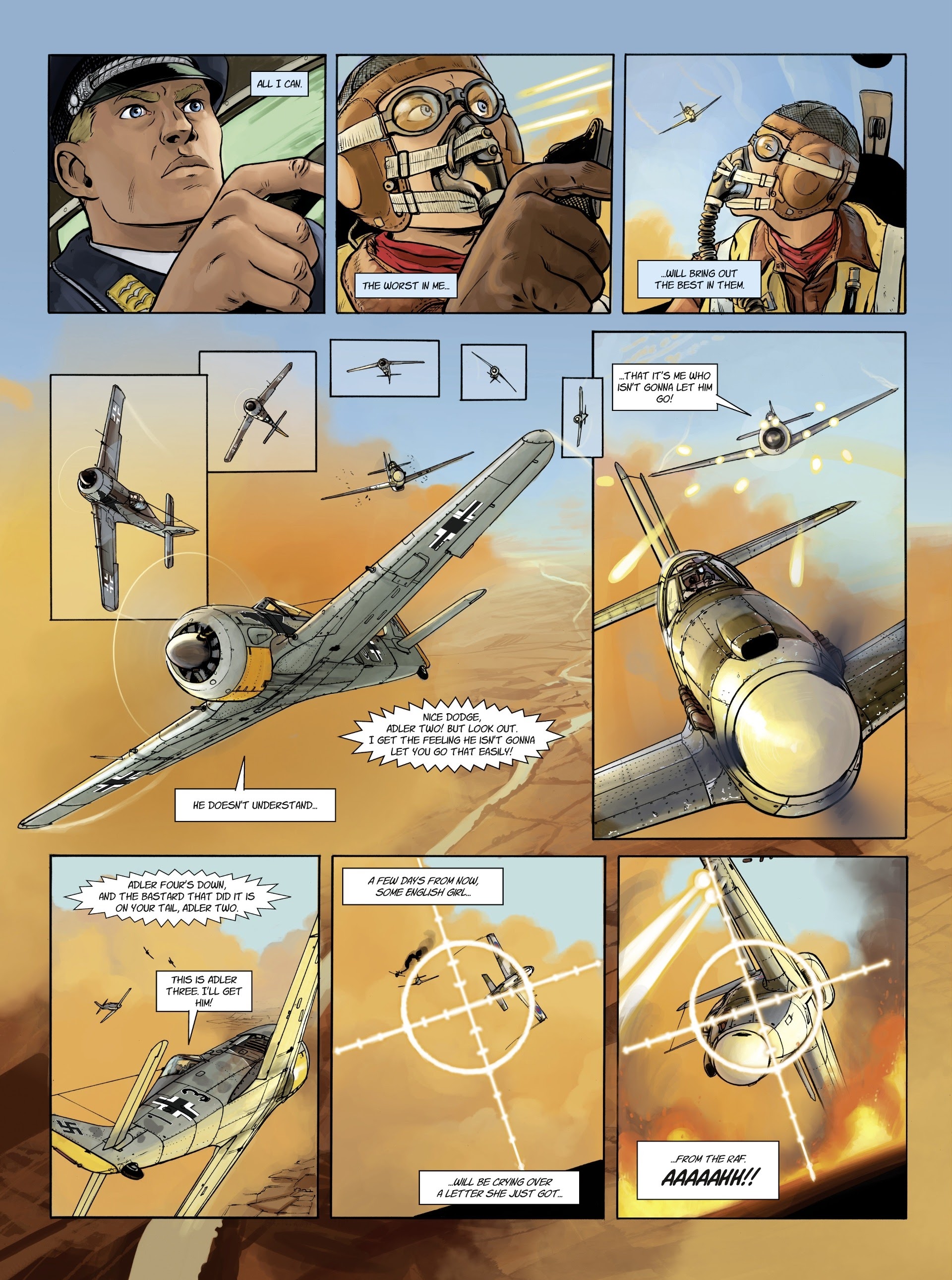 Read online Wings of War Adler comic -  Issue #3 - 24