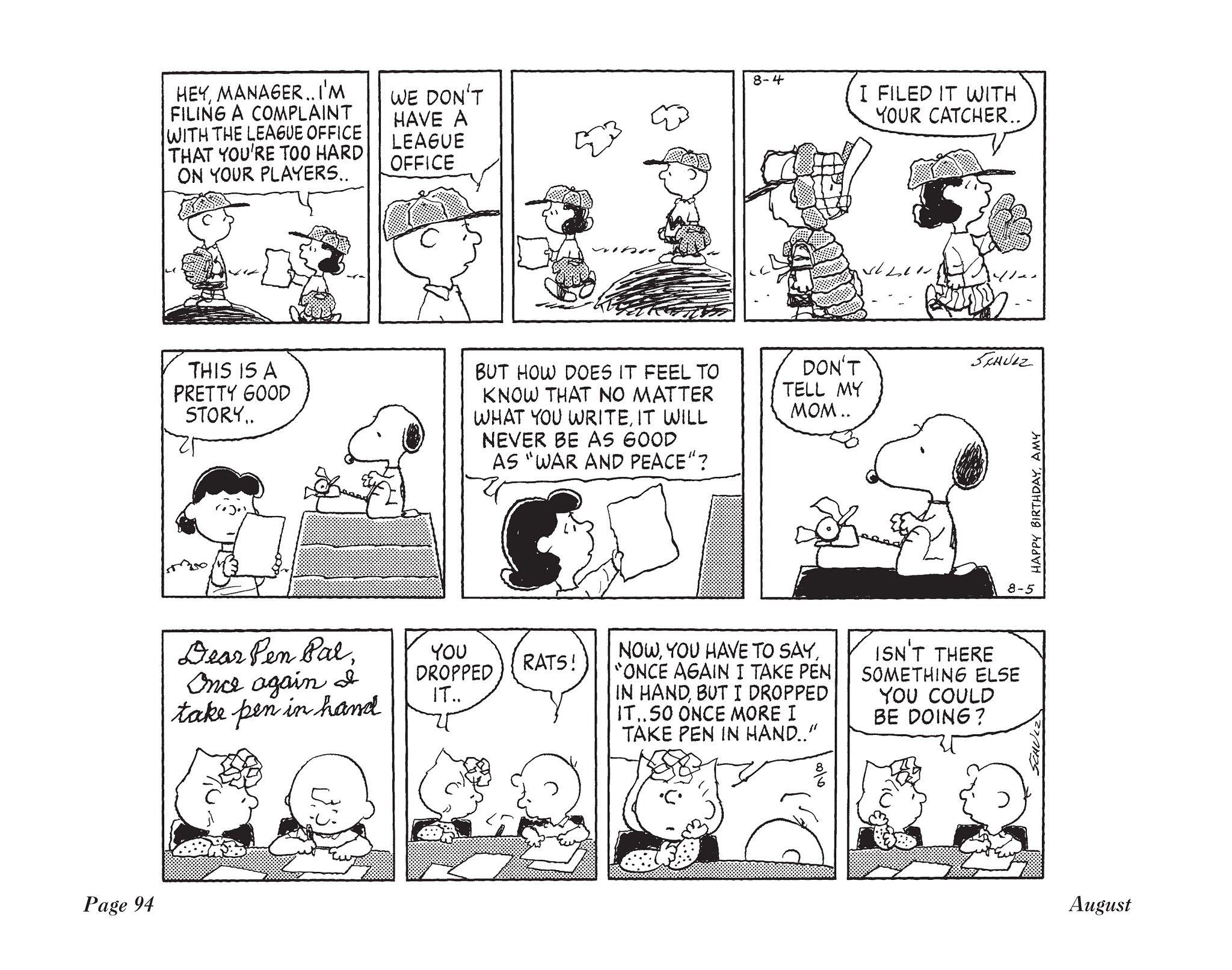 Read online The Complete Peanuts comic -  Issue # TPB 24 - 107