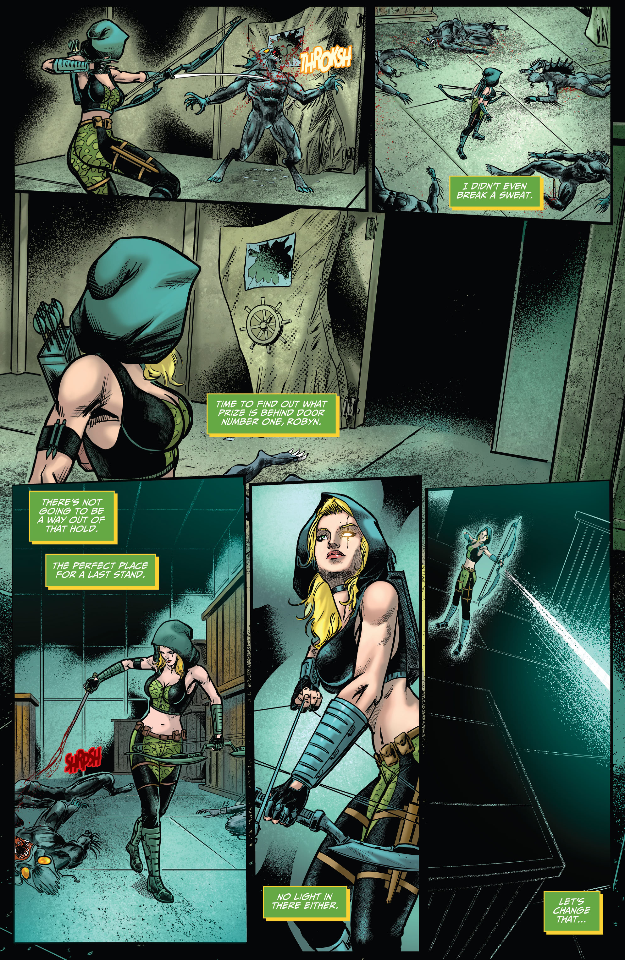 Read online Robyn Hood: Spawn of Nyarlathotep comic -  Issue # Full - 12