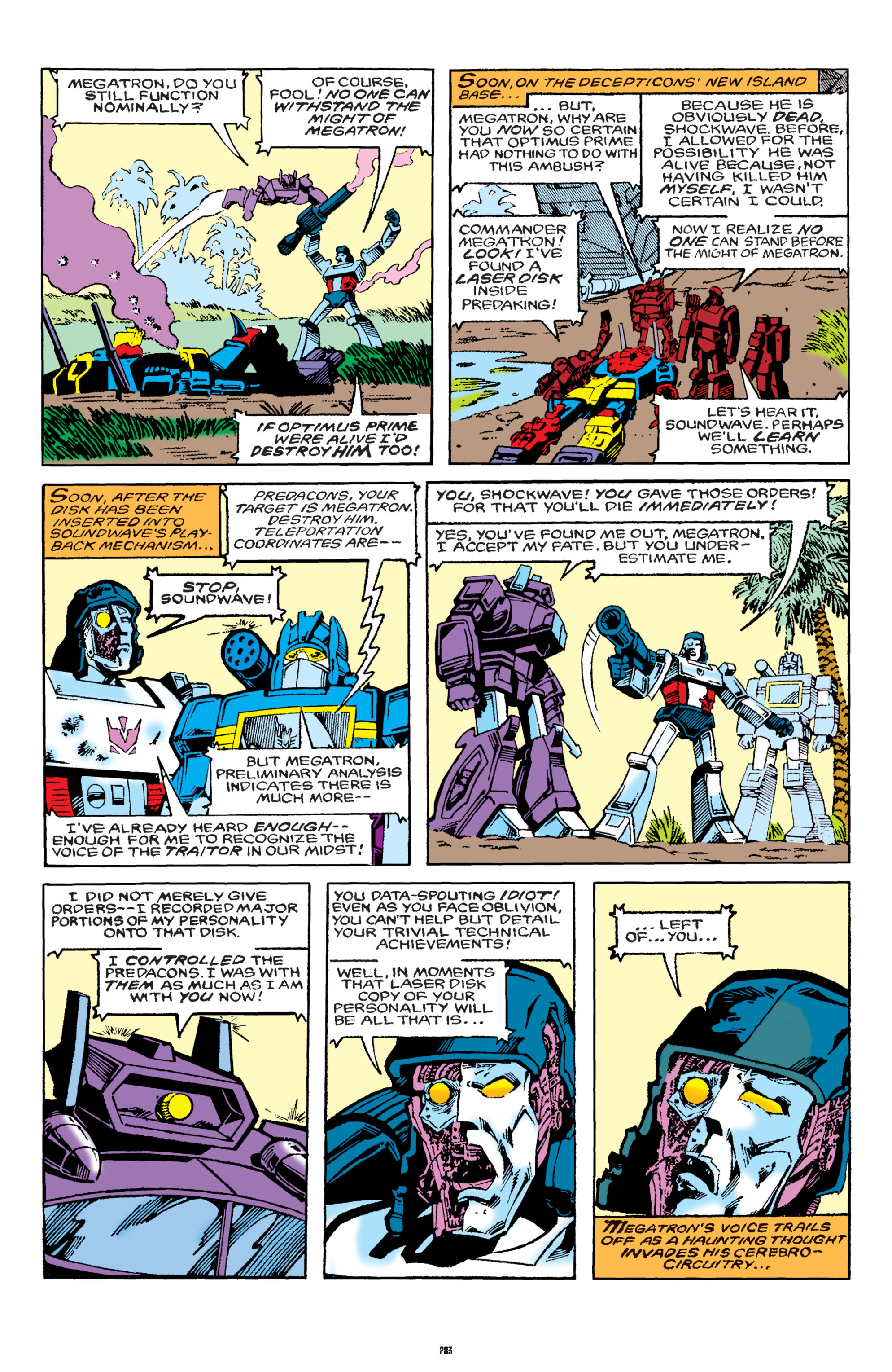 Read online The Transformers Classics comic -  Issue # TPB 2 - 284