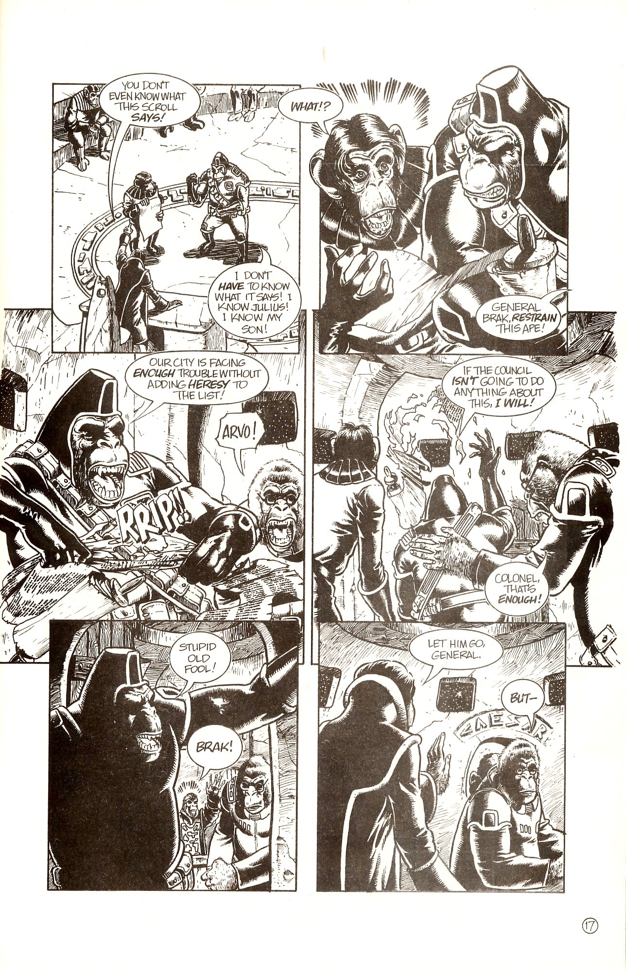 Read online Planet of the Apes: The Forbidden Zone comic -  Issue #2 - 23
