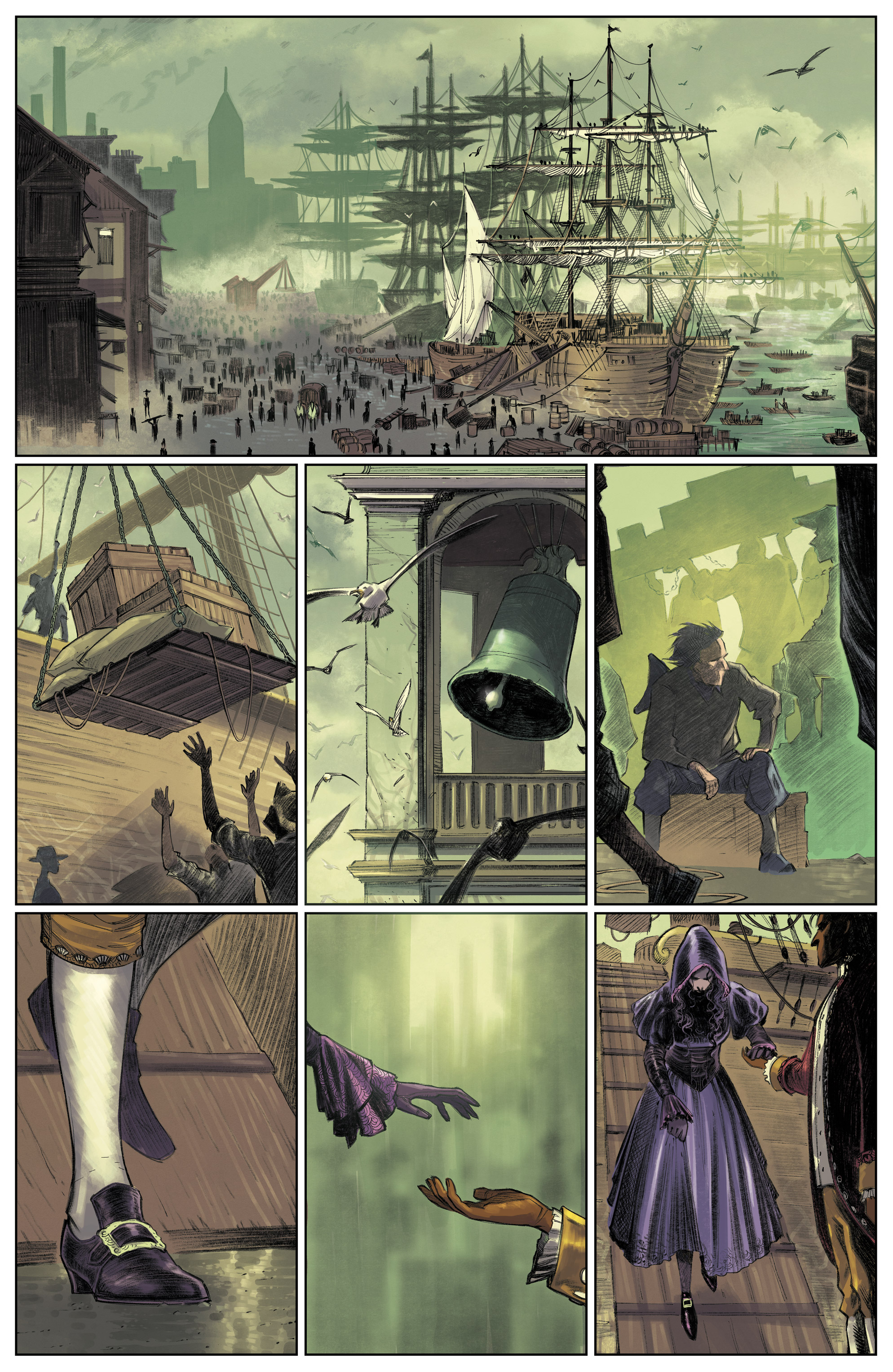 Read online These Savage Shores comic -  Issue #5 - 9