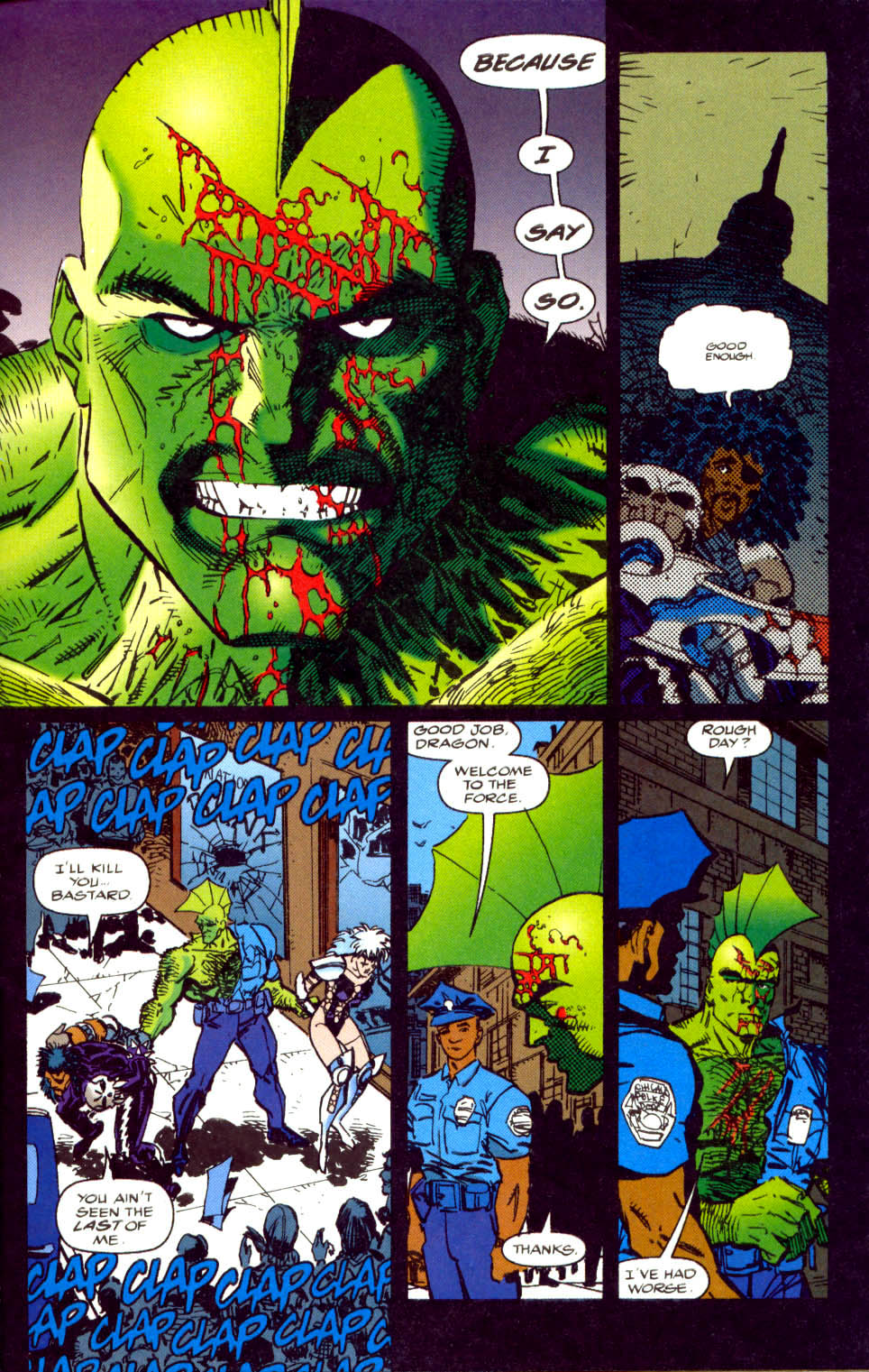 Read online The Savage Dragon (1992) comic -  Issue #1 - 9