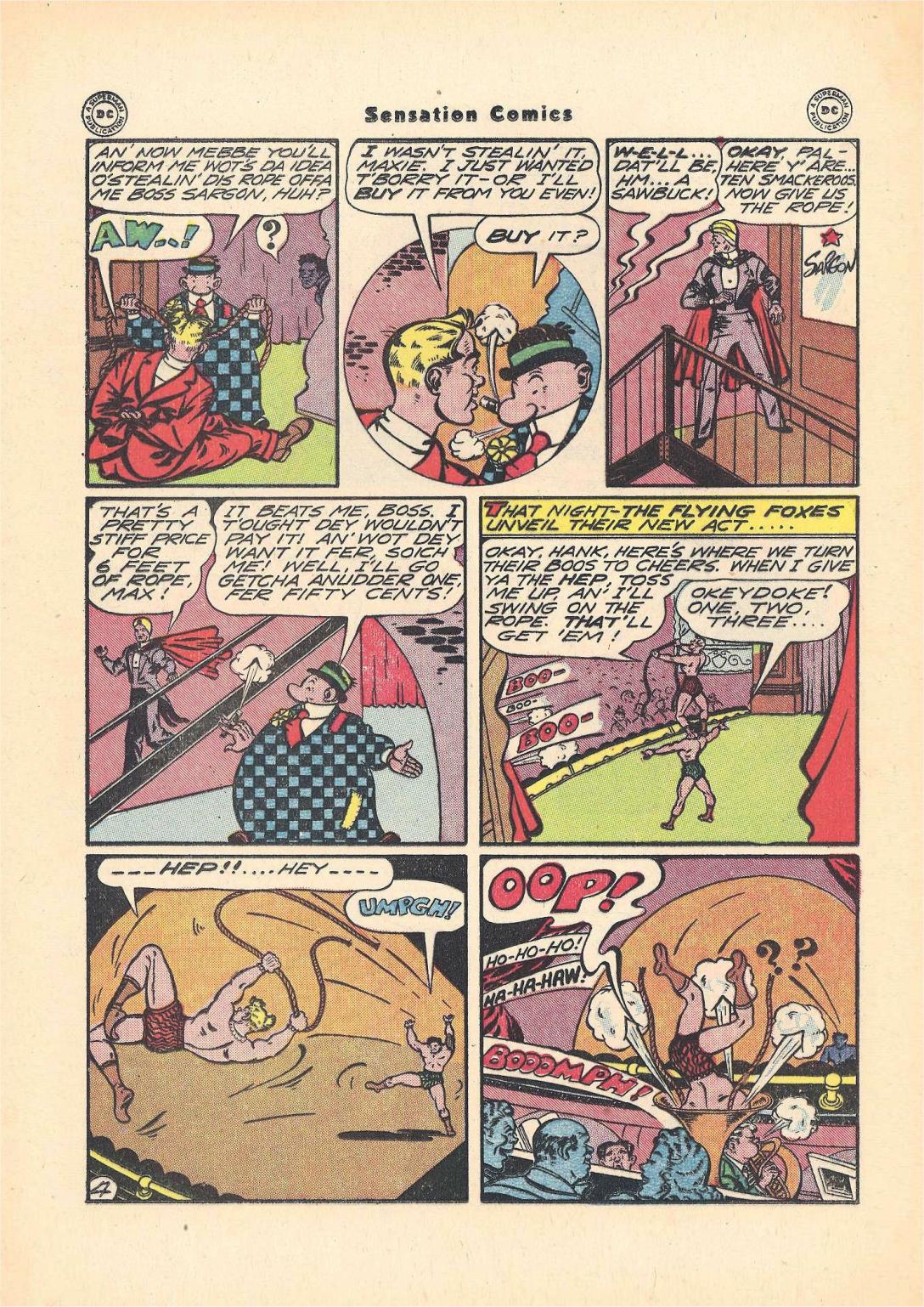 Read online Sensation (Mystery) Comics comic -  Issue #55 - 28