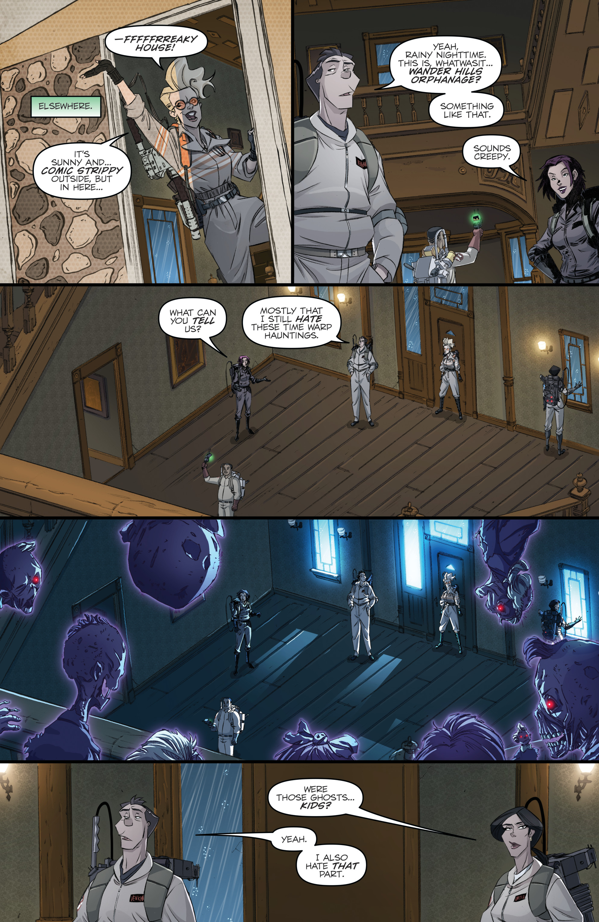 Read online Ghostbusters: Crossing Over comic -  Issue # _TPB - 141