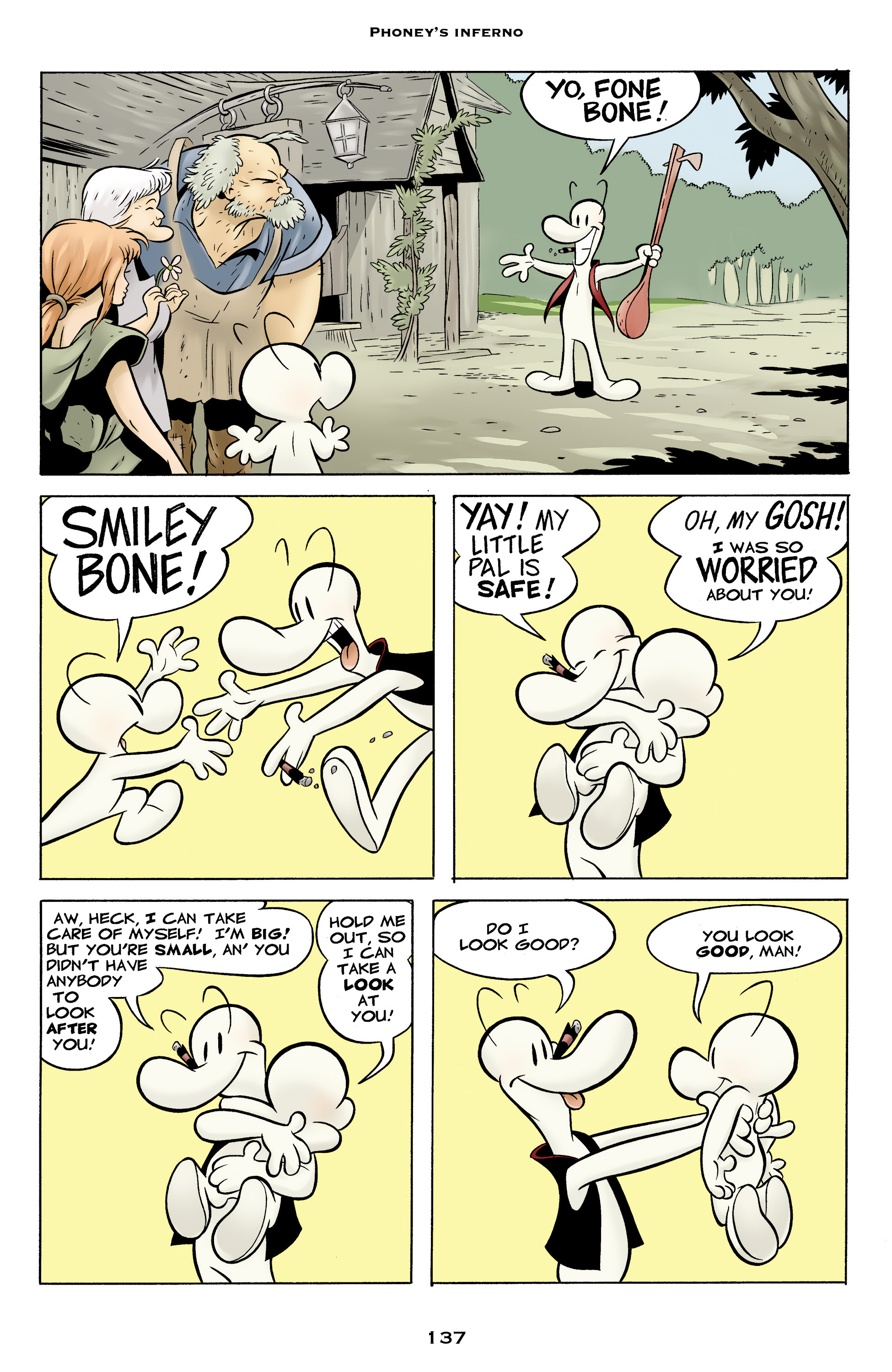 Read online Bone: Out From Boneville comic -  Issue # TPB - 137