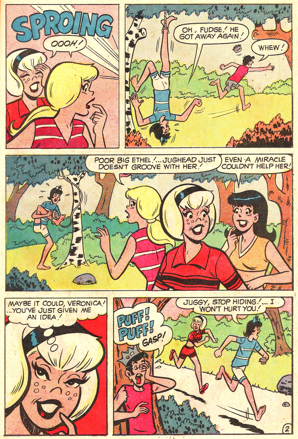 Read online Archie's TV Laugh-Out comic -  Issue #3 - 37