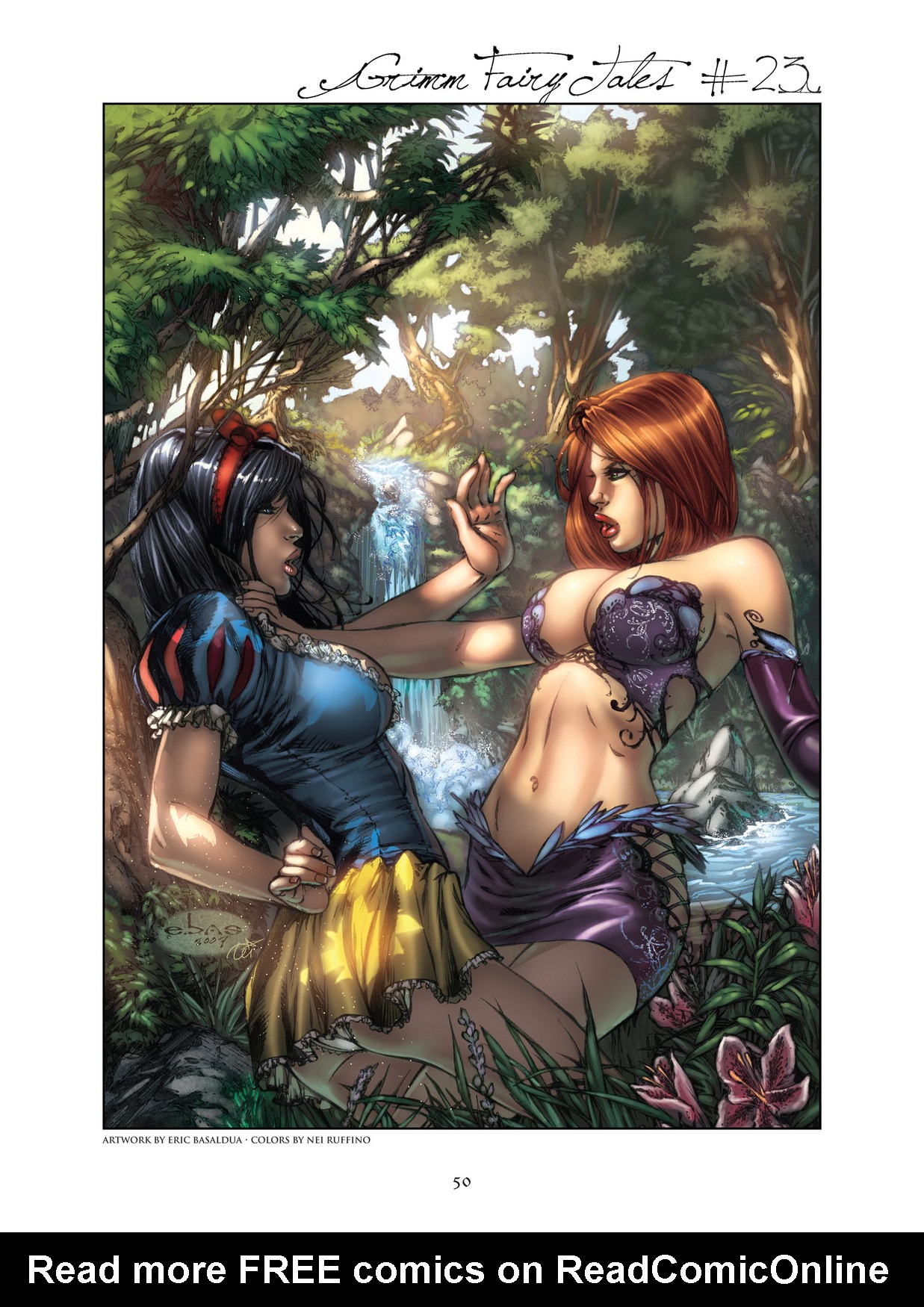Read online Grimm Fairy Tales: Art Book comic -  Issue # TPB - 51