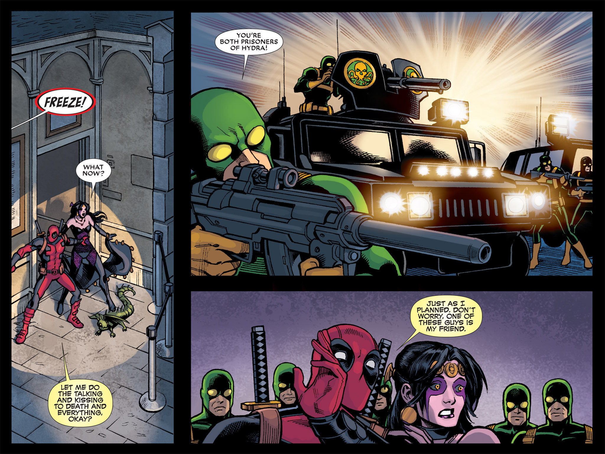 Read online Deadpool: Dracula's Gauntlet comic -  Issue # Part 5 - 17