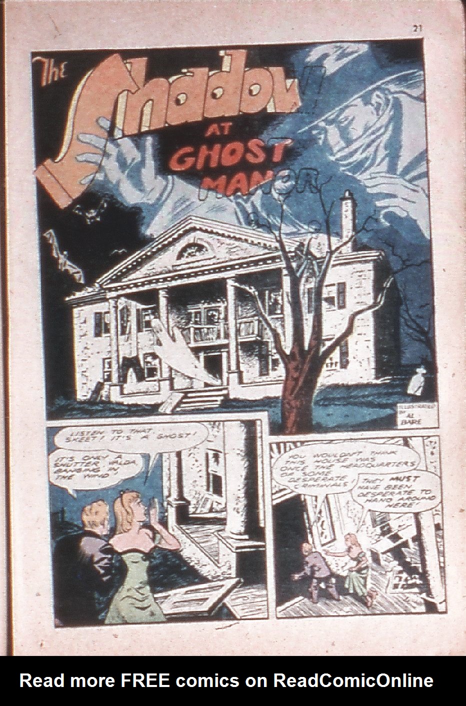 Read online Shadow Comics comic -  Issue #29 - 21