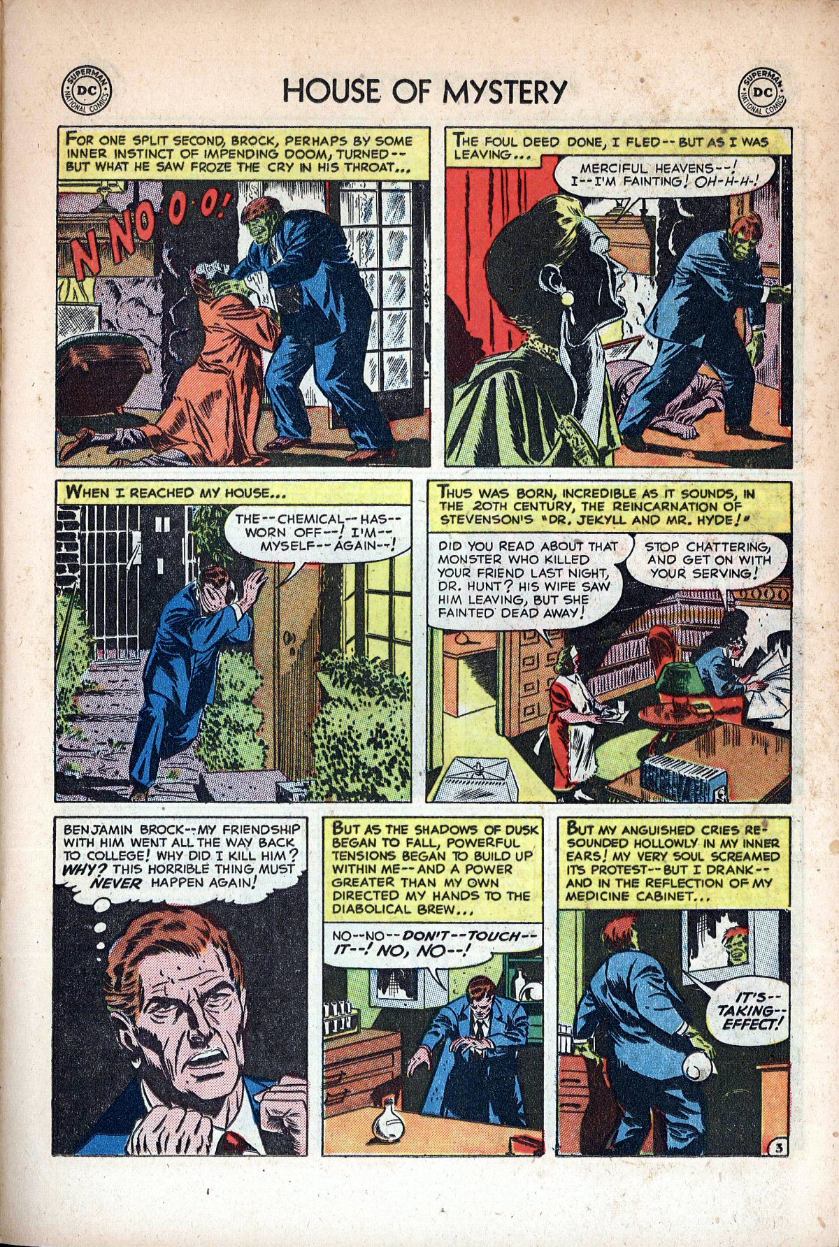 Read online House of Mystery (1951) comic -  Issue #1 - 16