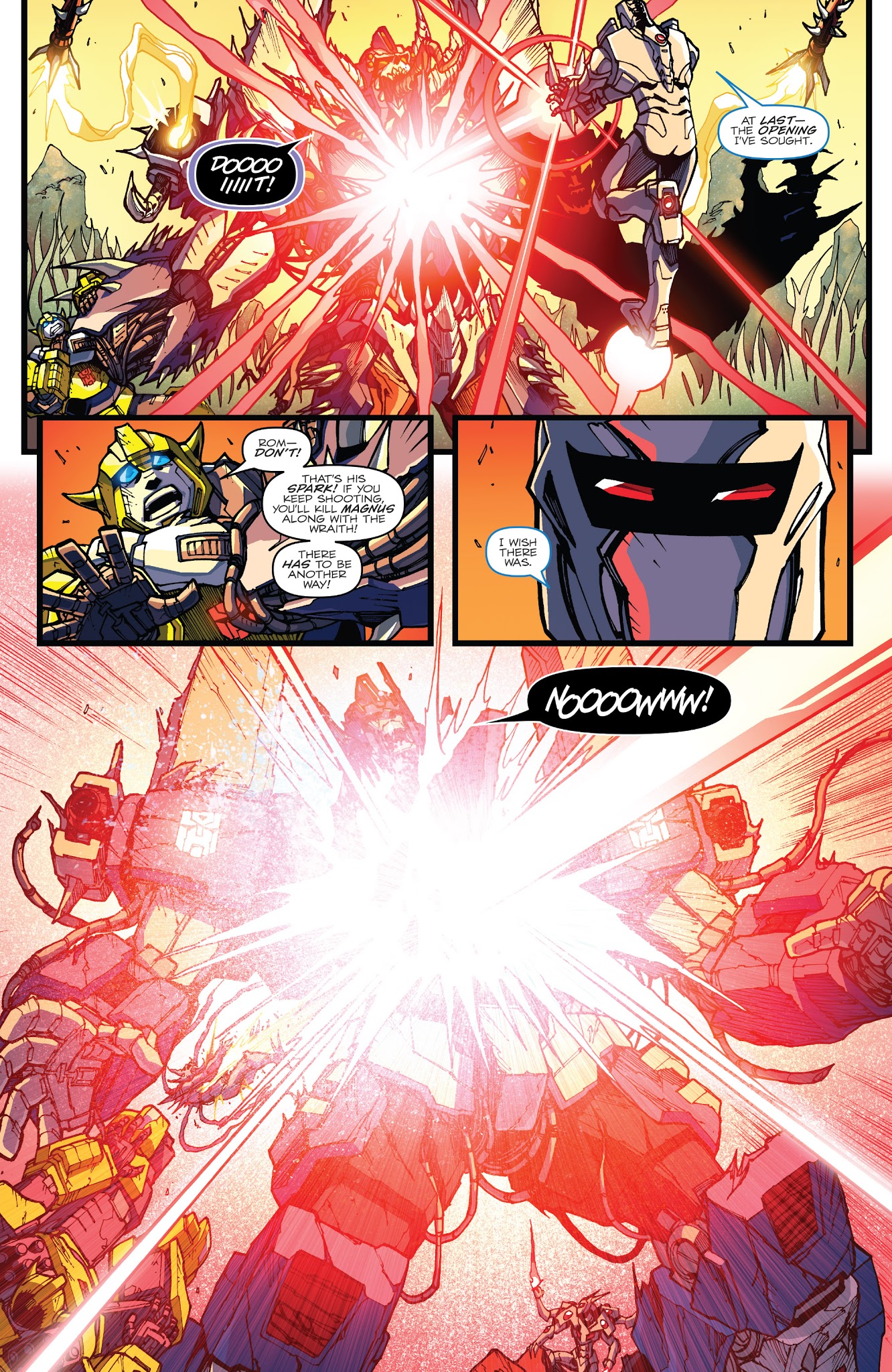 Read online ROM vs. Transformers: Shining Armor comic -  Issue # _TPB 1 - 106
