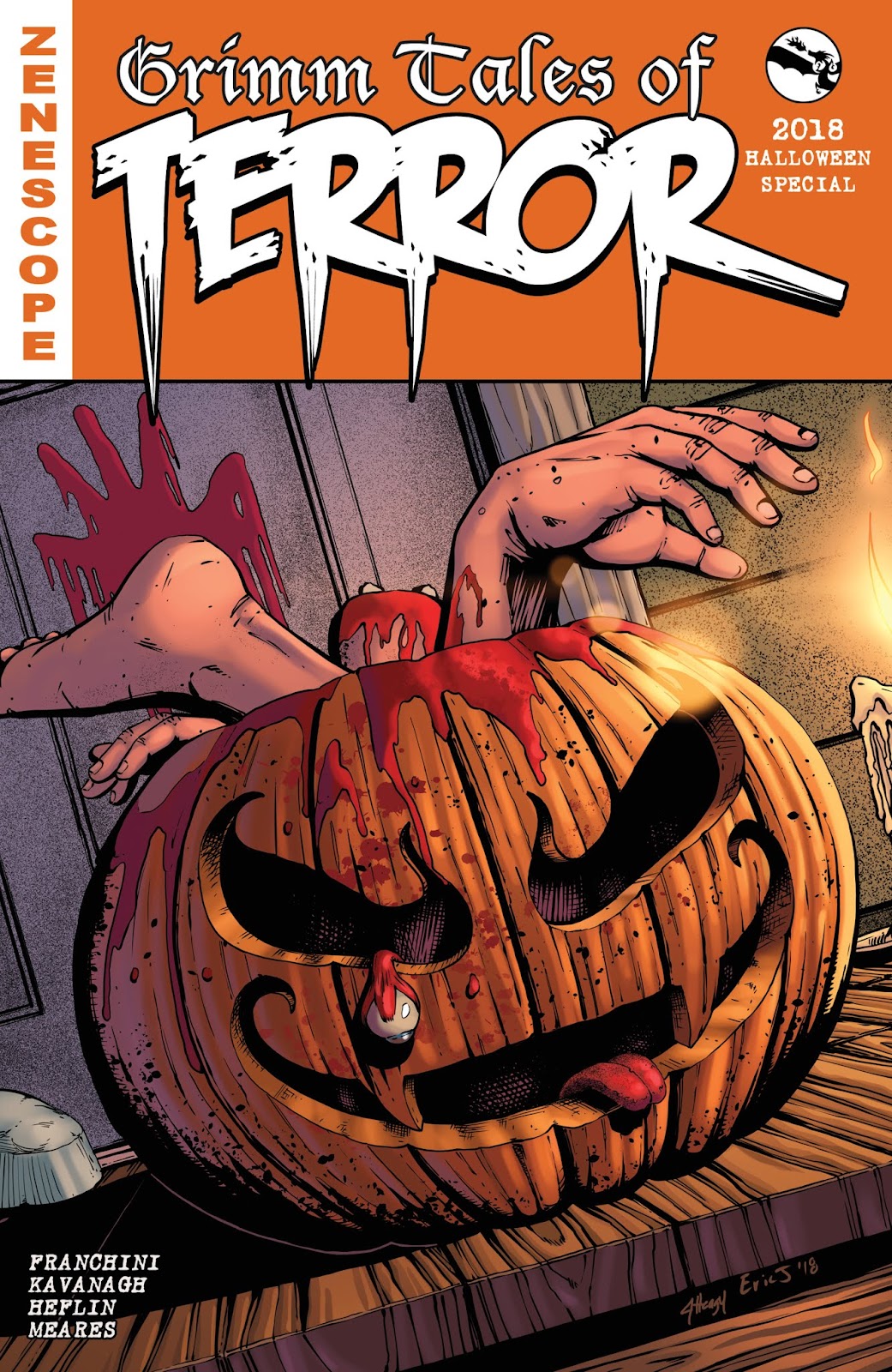 <{ $series->title }} issue Halloween Special 2018 - Page 1