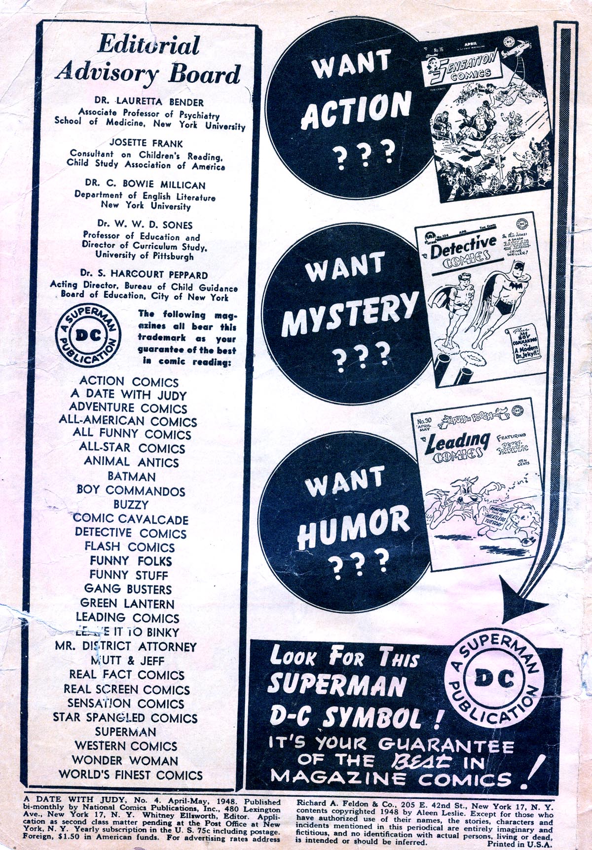 Read online A Date with Judy comic -  Issue #4 - 2