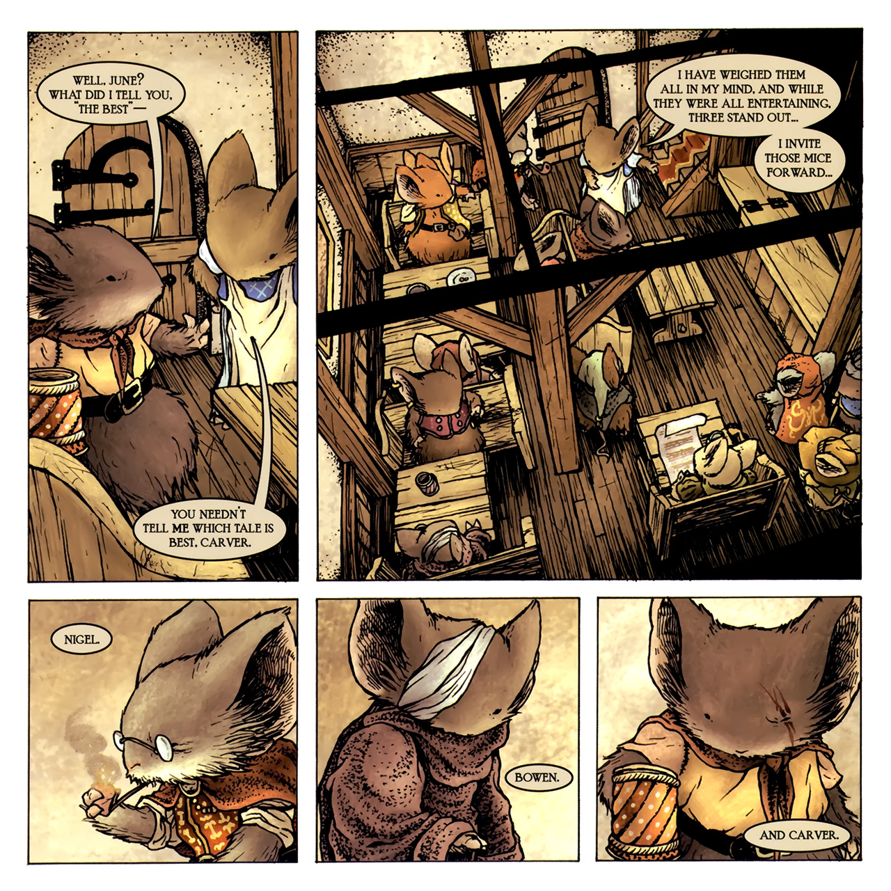 Read online Mouse Guard: Legends of the Guard comic -  Issue #4 - 25