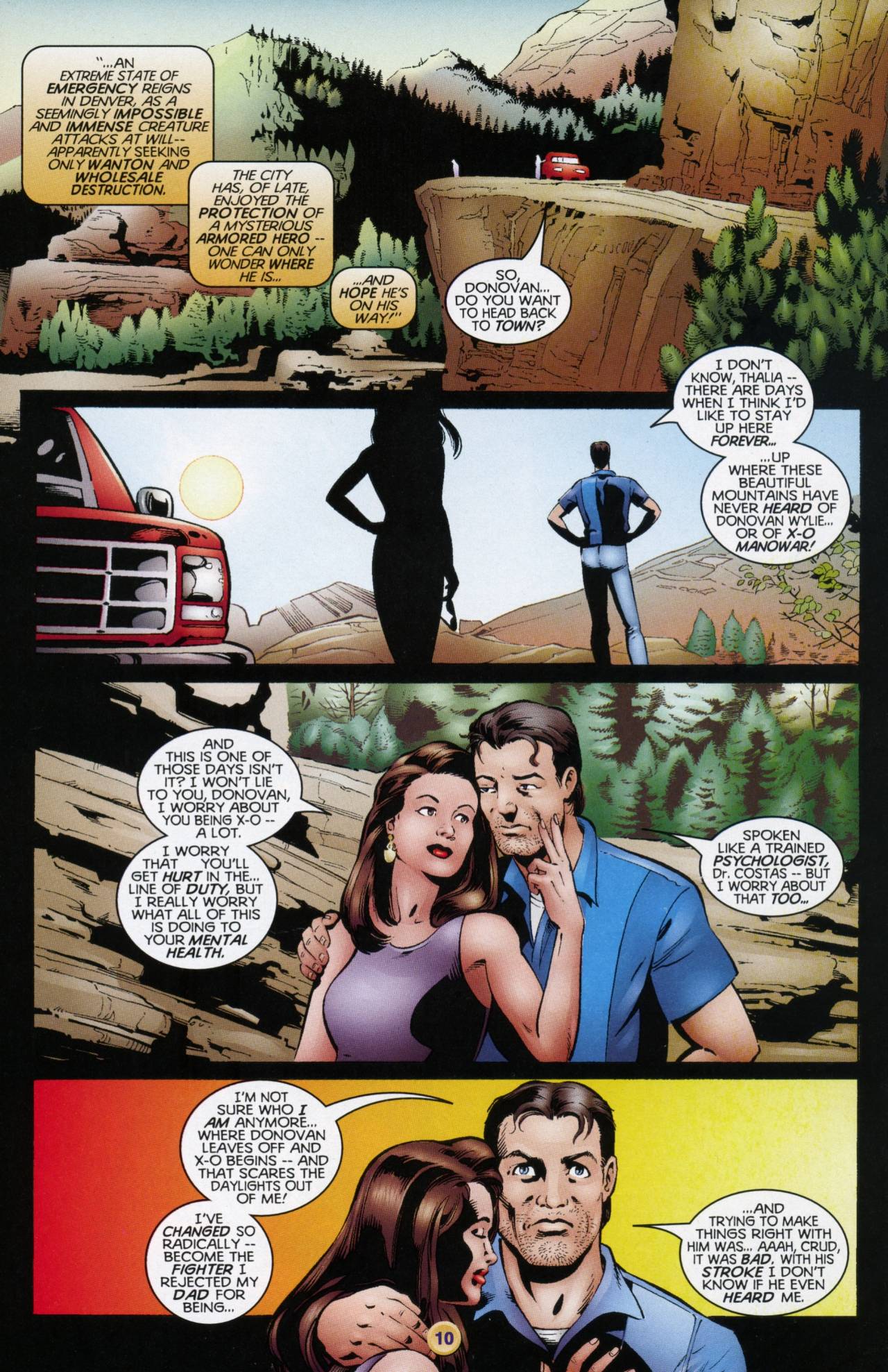 Read online X-O Manowar (1996) comic -  Issue #8 - 9