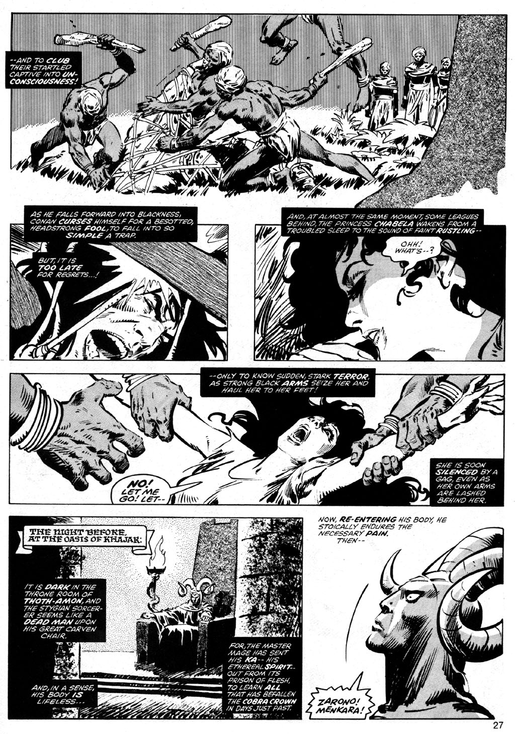 Read online The Savage Sword Of Conan comic -  Issue #41 - 27