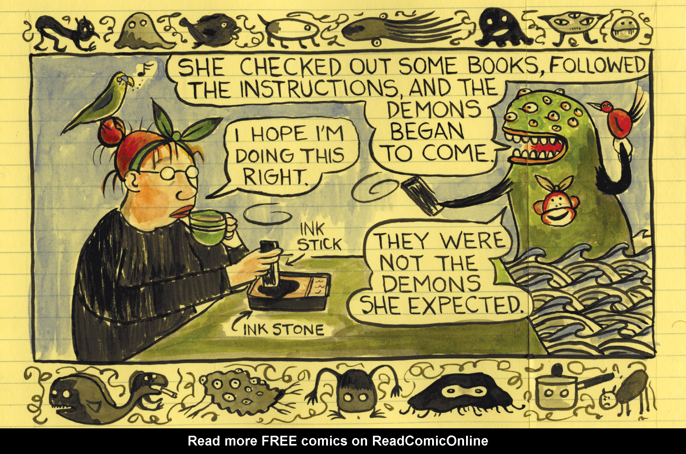 Read online One Hundred Demons comic -  Issue # TPB - 14