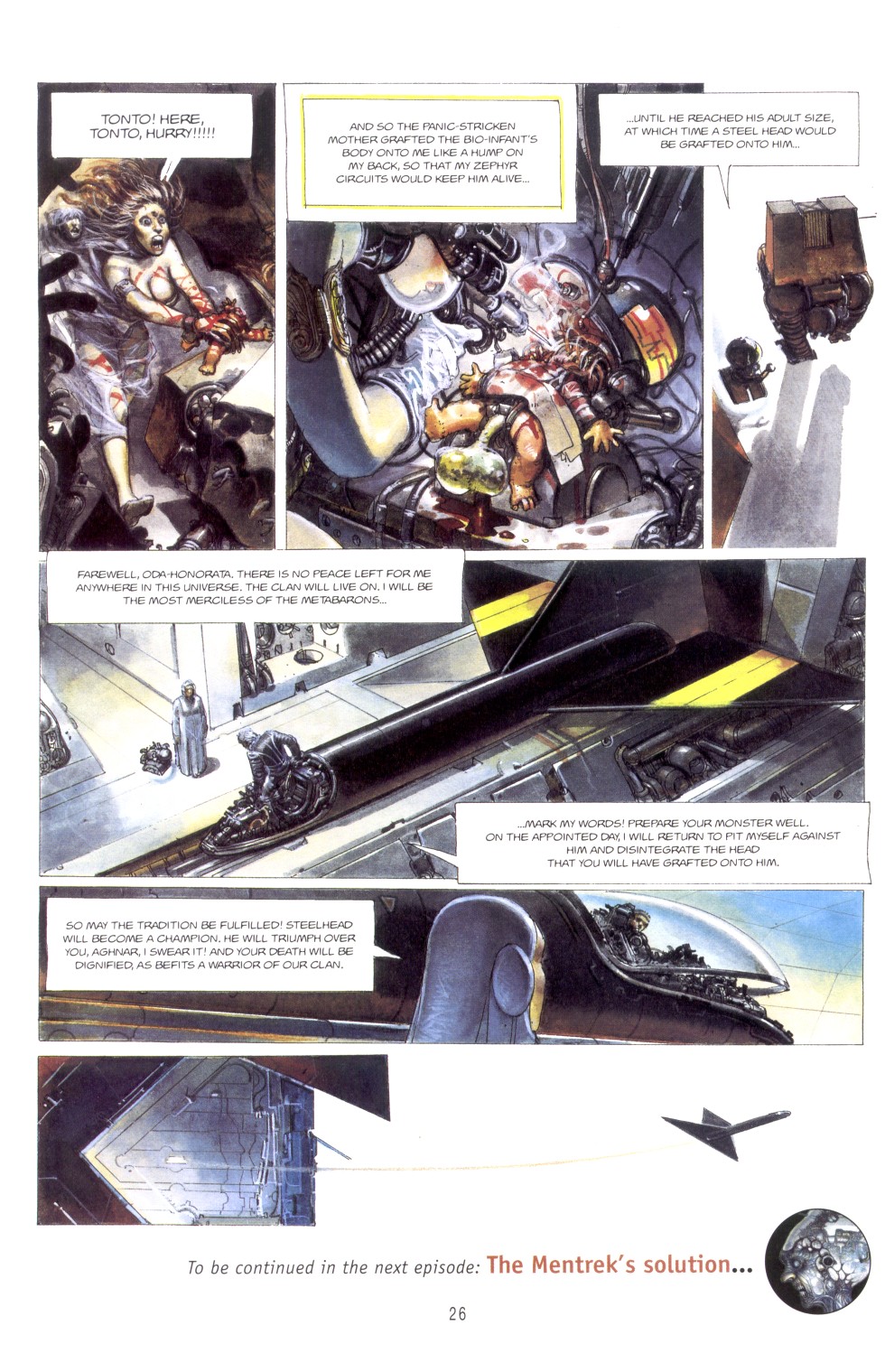Read online The Metabarons comic -  Issue #8 - The Posession Of Oda - 23